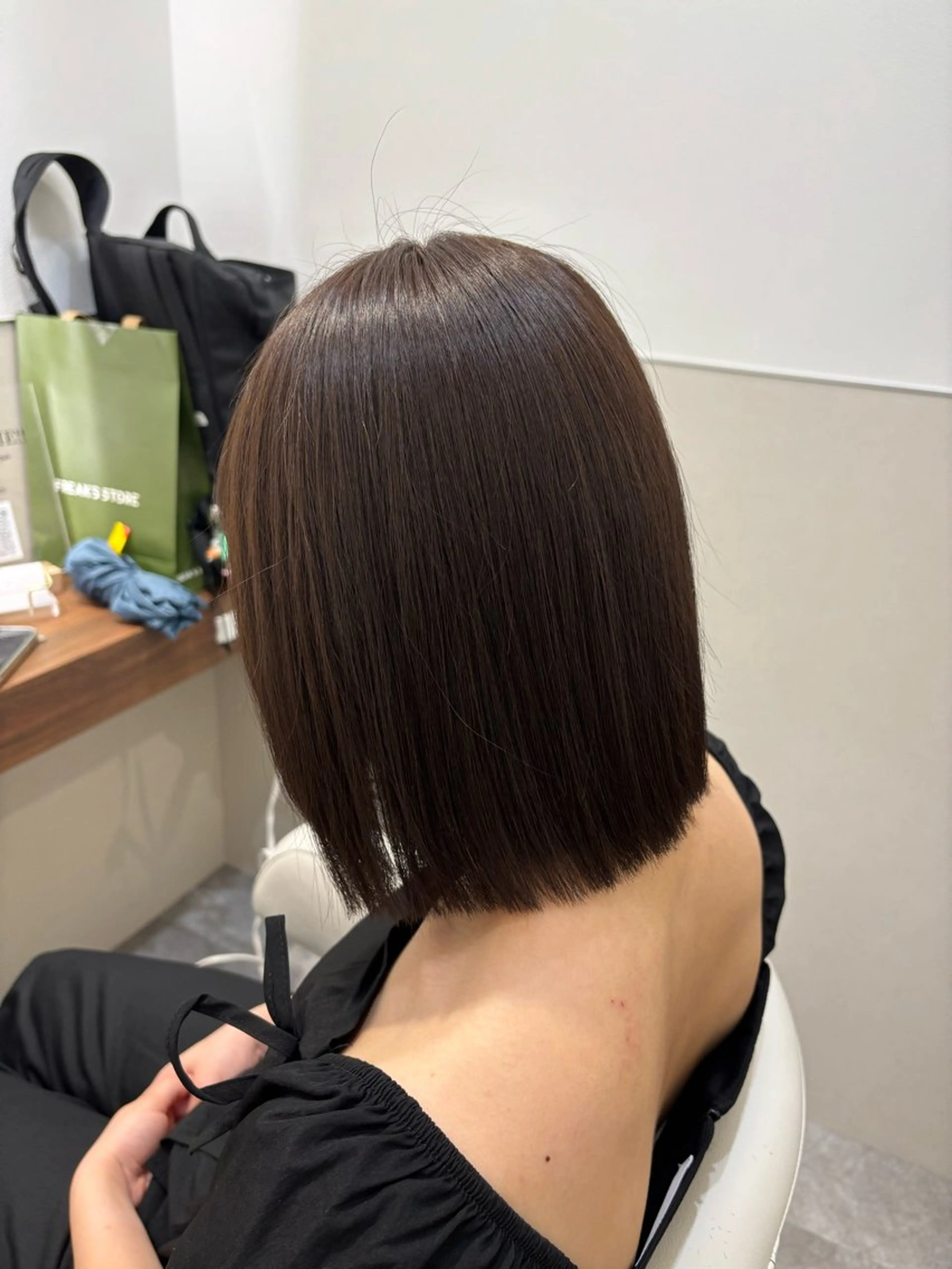 ショート カラー ブラウンカラー 透明感カラー ボブ カット ヘッドスパ SALOWIN 岡山店所属・SALOWIN / manaka 🪽のヘアスタイル