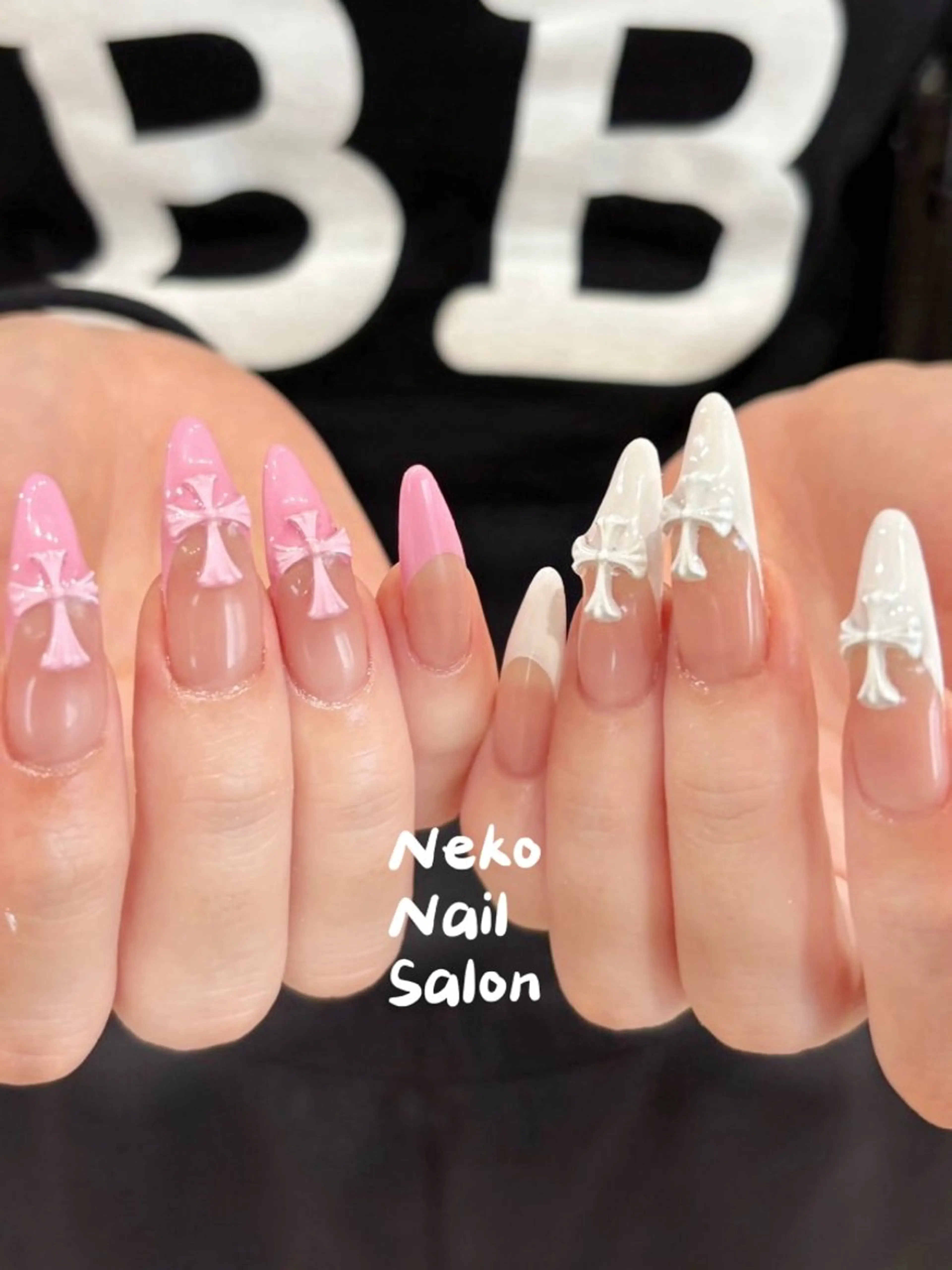 ネイル フレンチネイル シンプルネイル neko nailのネイルデザイン