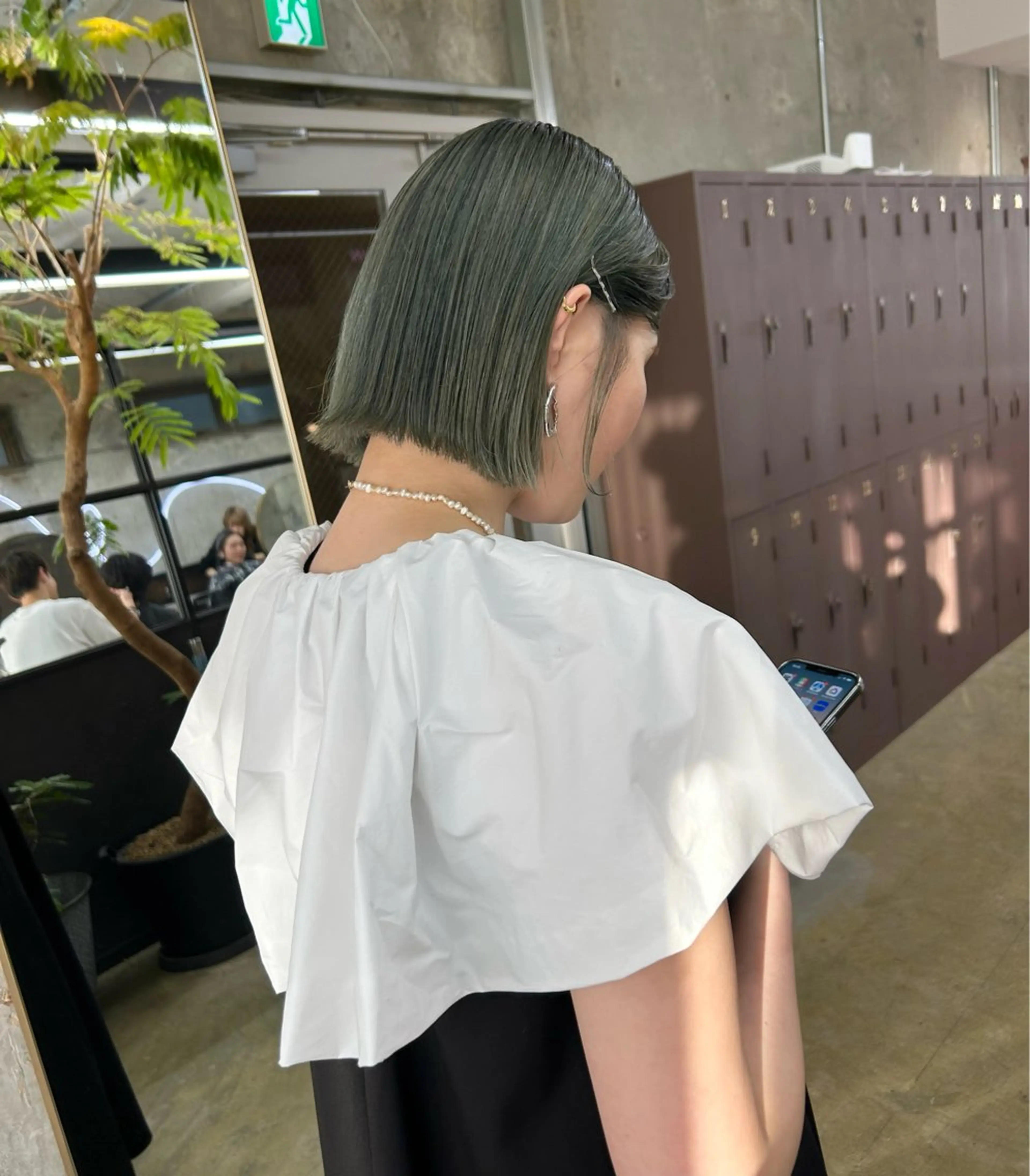 ミディアム カラー ブリーチ カット ヘアカラー maho/垢抜け カラー♡パーマのヘアスタイル