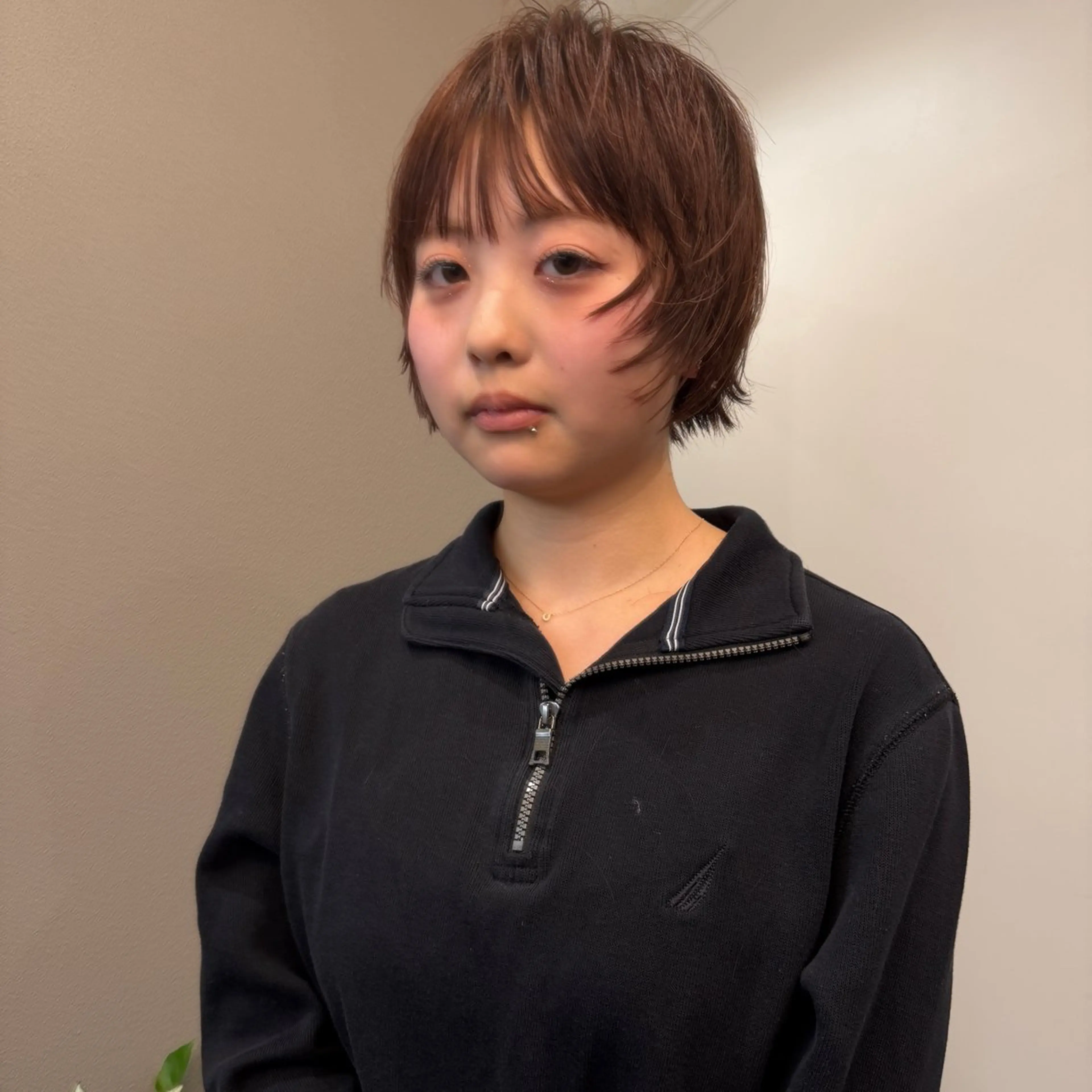 ショート パーマ パーマ/透明感カラー 元町🌱takutoのヘアスタイル