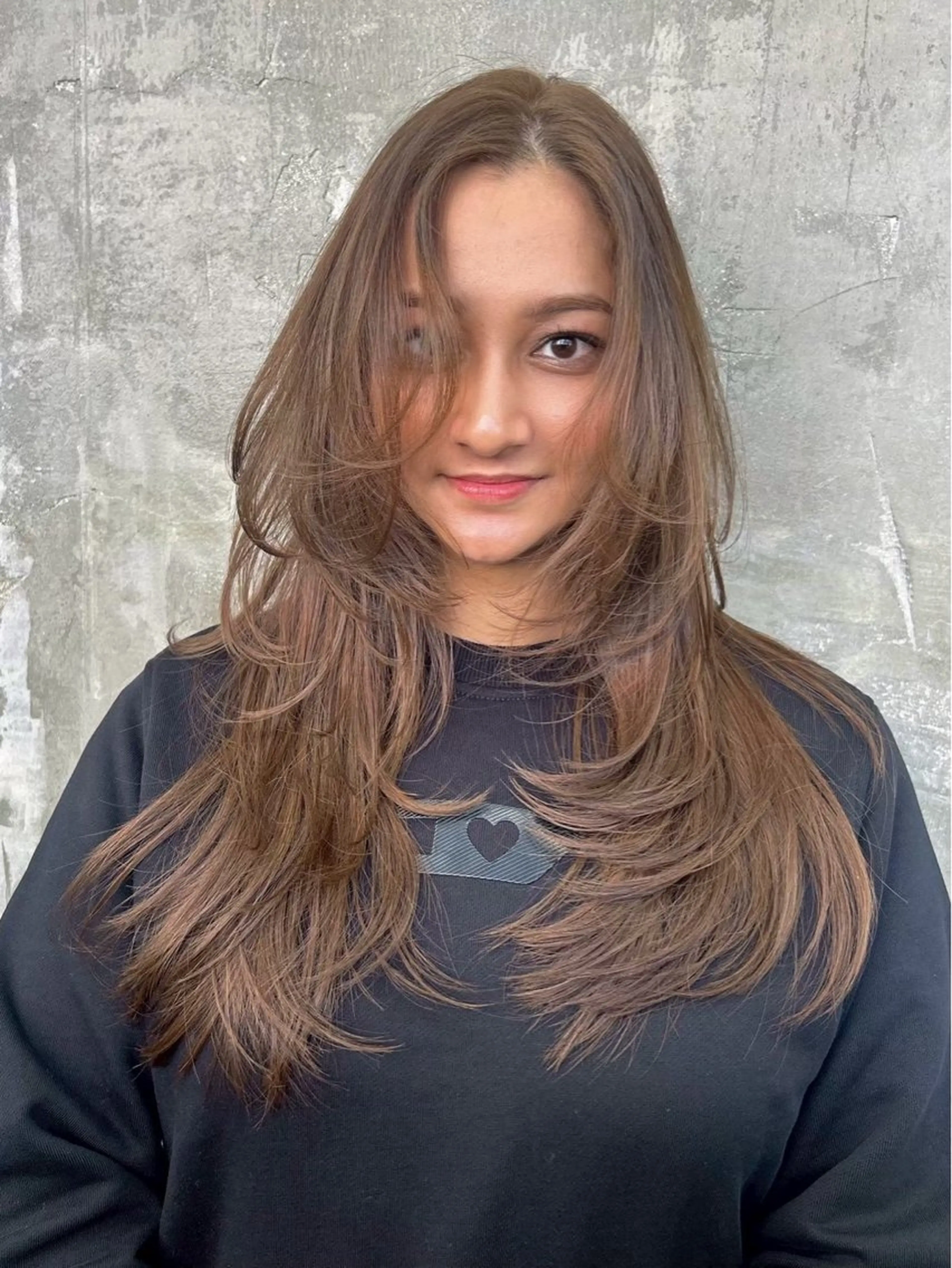 ロング 小山 蓮のヘアスタイル