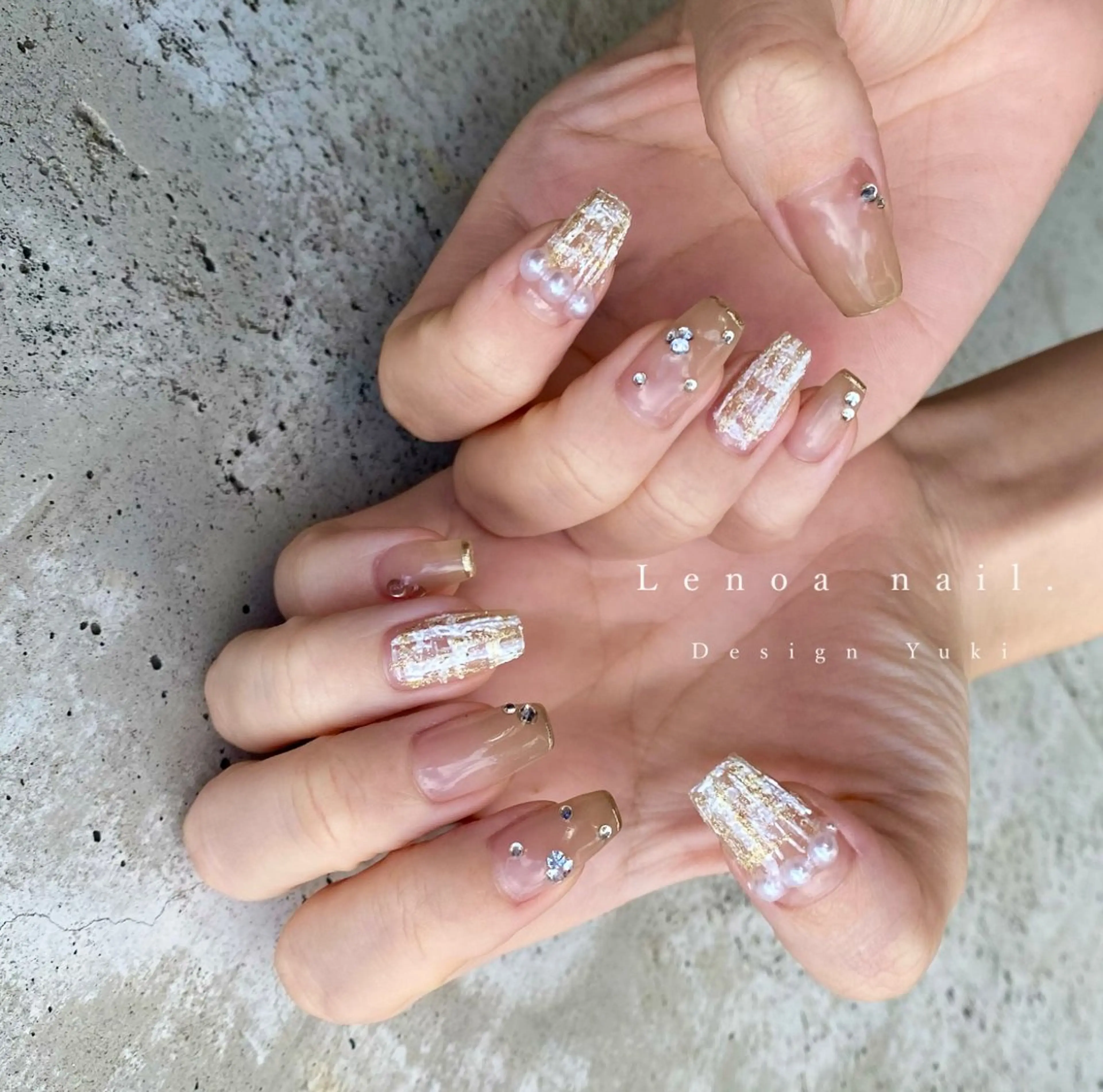 ネイル ハンドネイル Lenoa Yukiのネイルデザイン