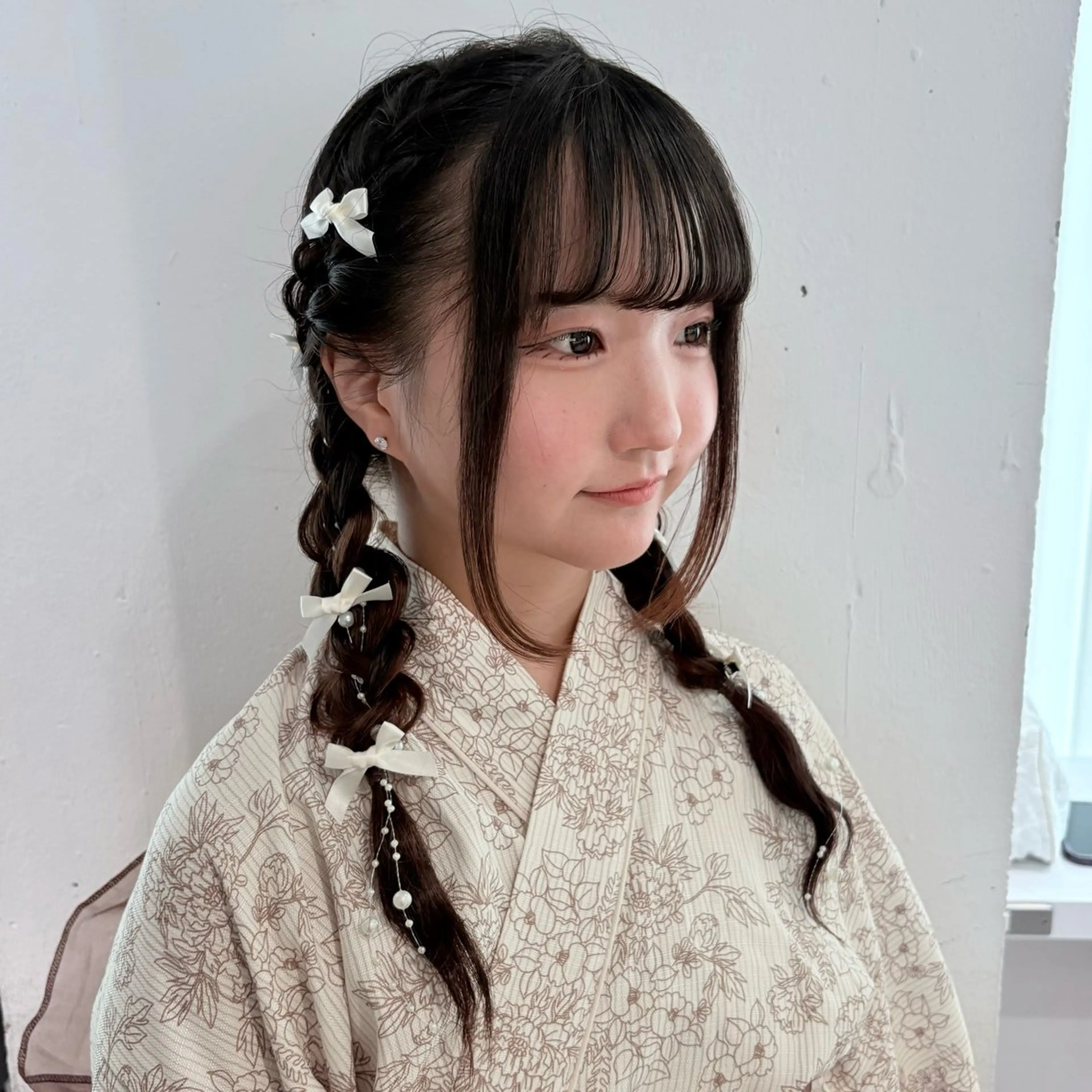 ロング ヘアアレンジ ヘアセット 縮毛矯正/Wカラー /アレンジ🌙あまにのヘアスタイル