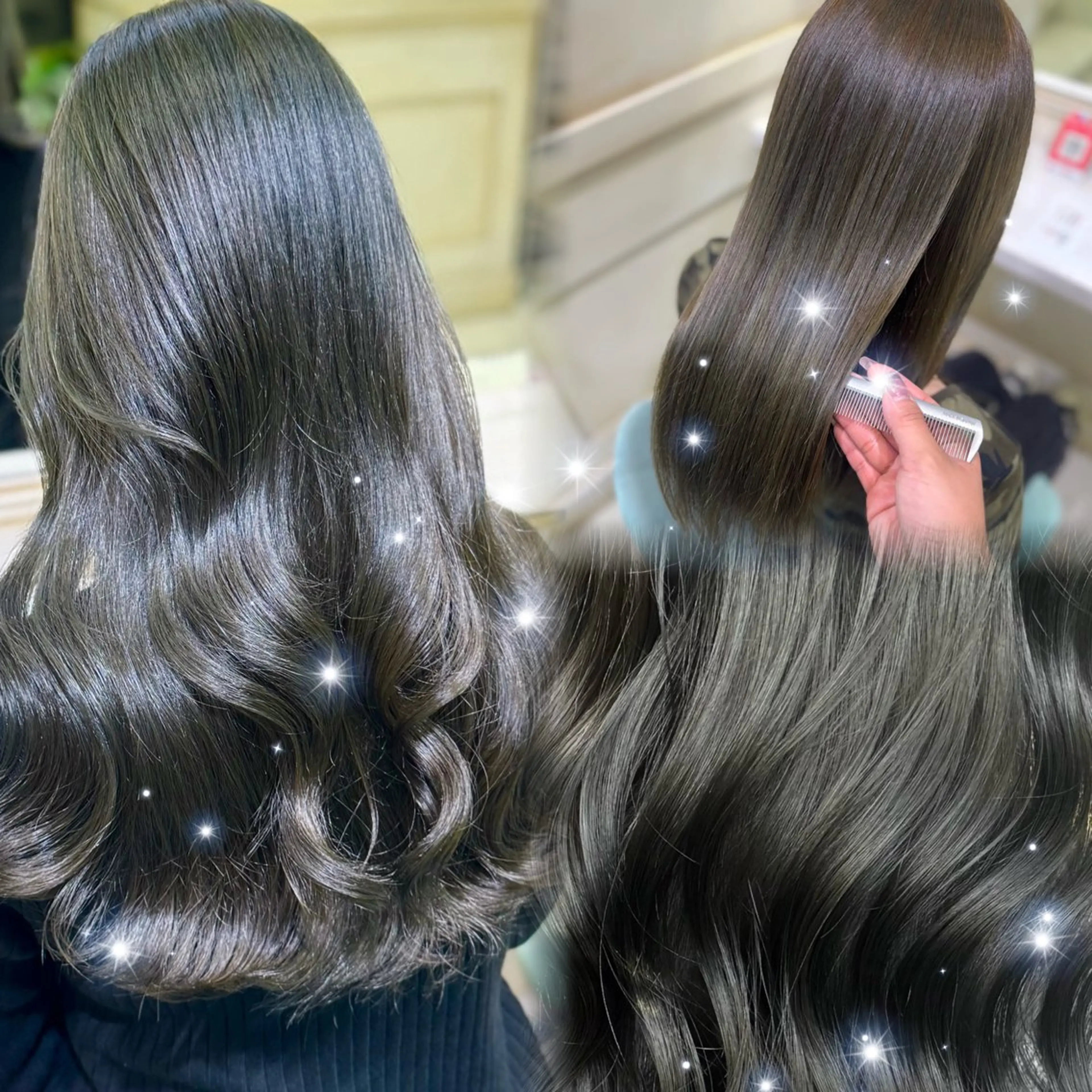 ロング カラー 透明感カラー/ ななみのヘアスタイル