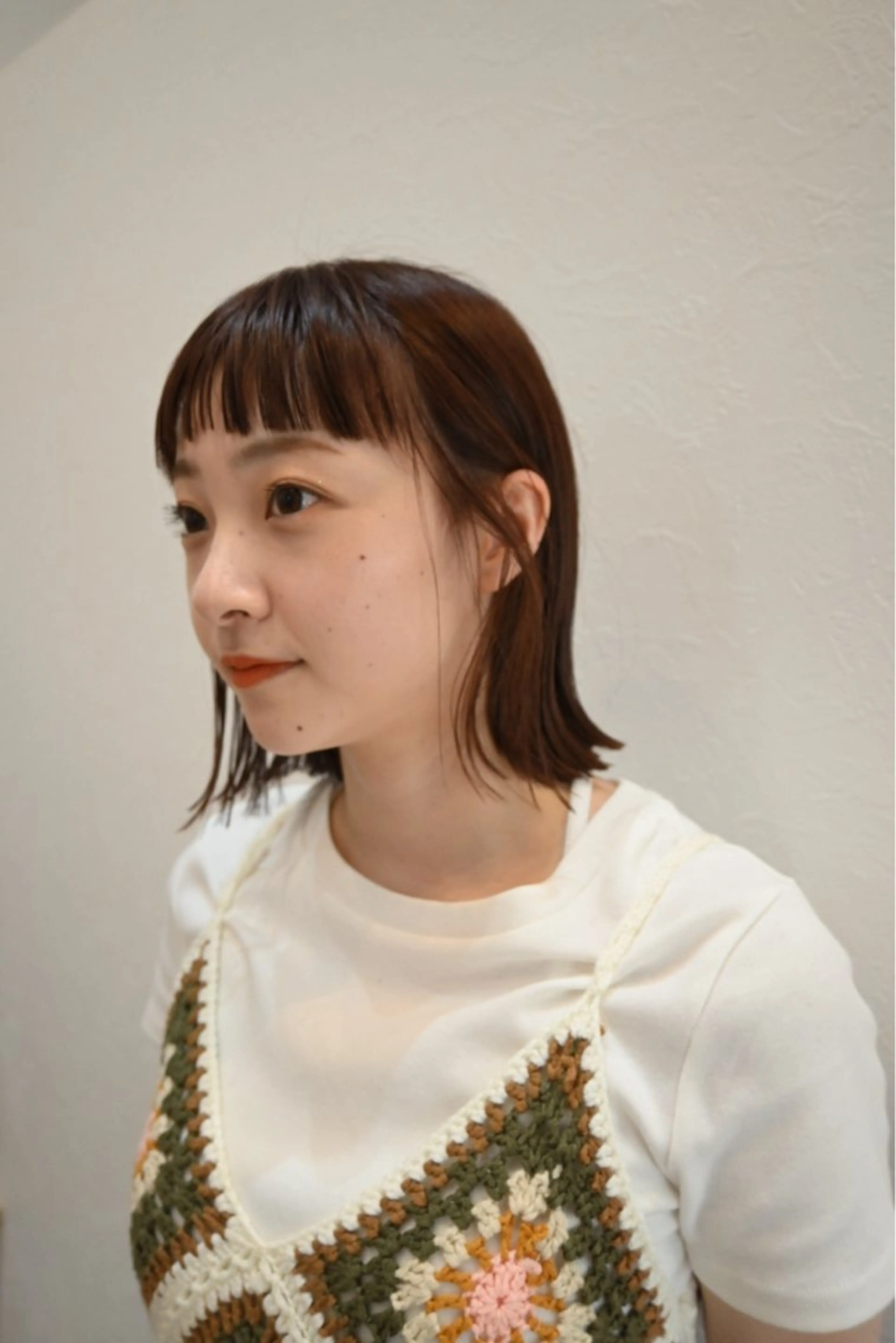 ミディアム カット ヘアカラー トリートメント 🟤TAP🟤 木曳野　金沢店のヘアスタイル