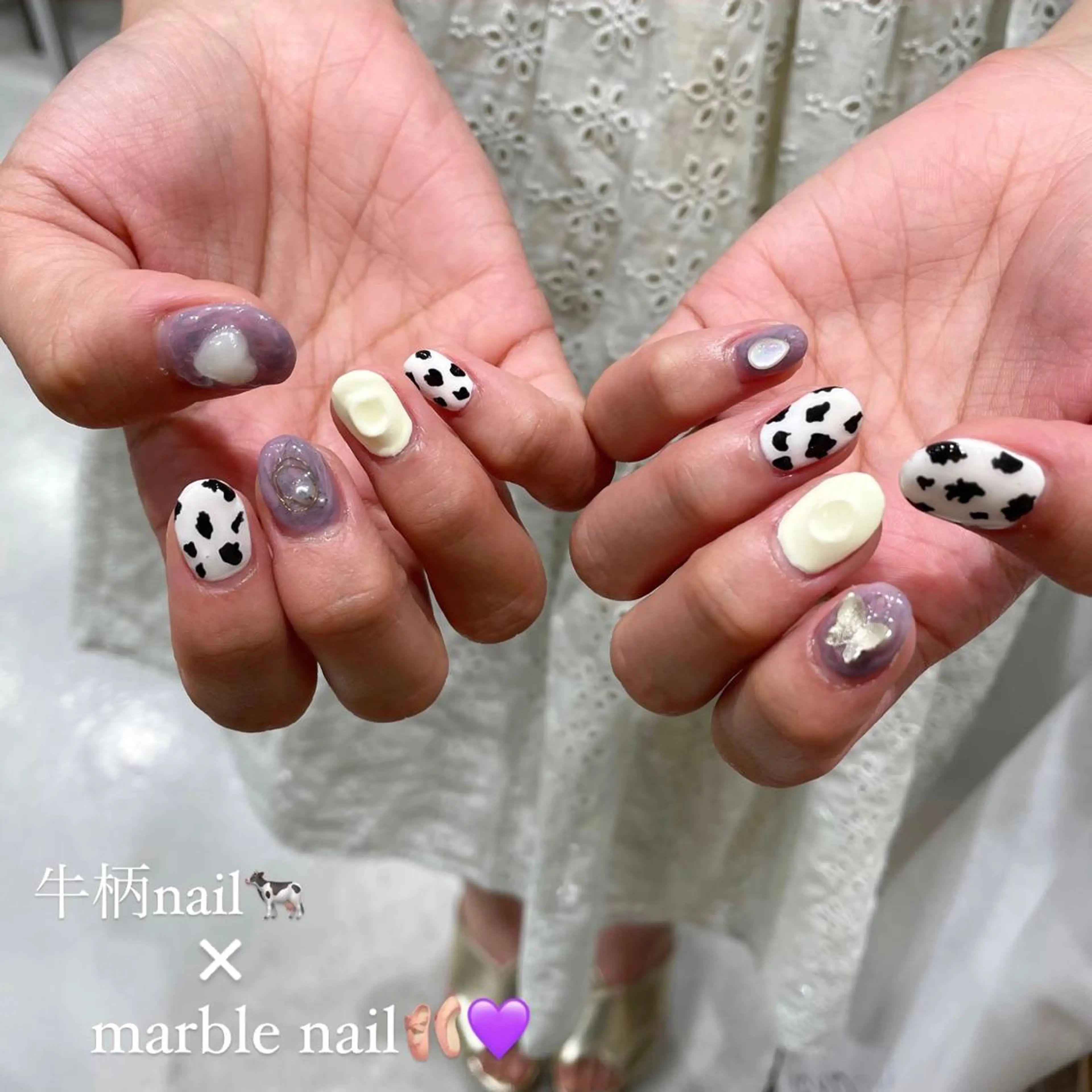 ネイル 淡色ネイル 🎀moeのネイルデザイン