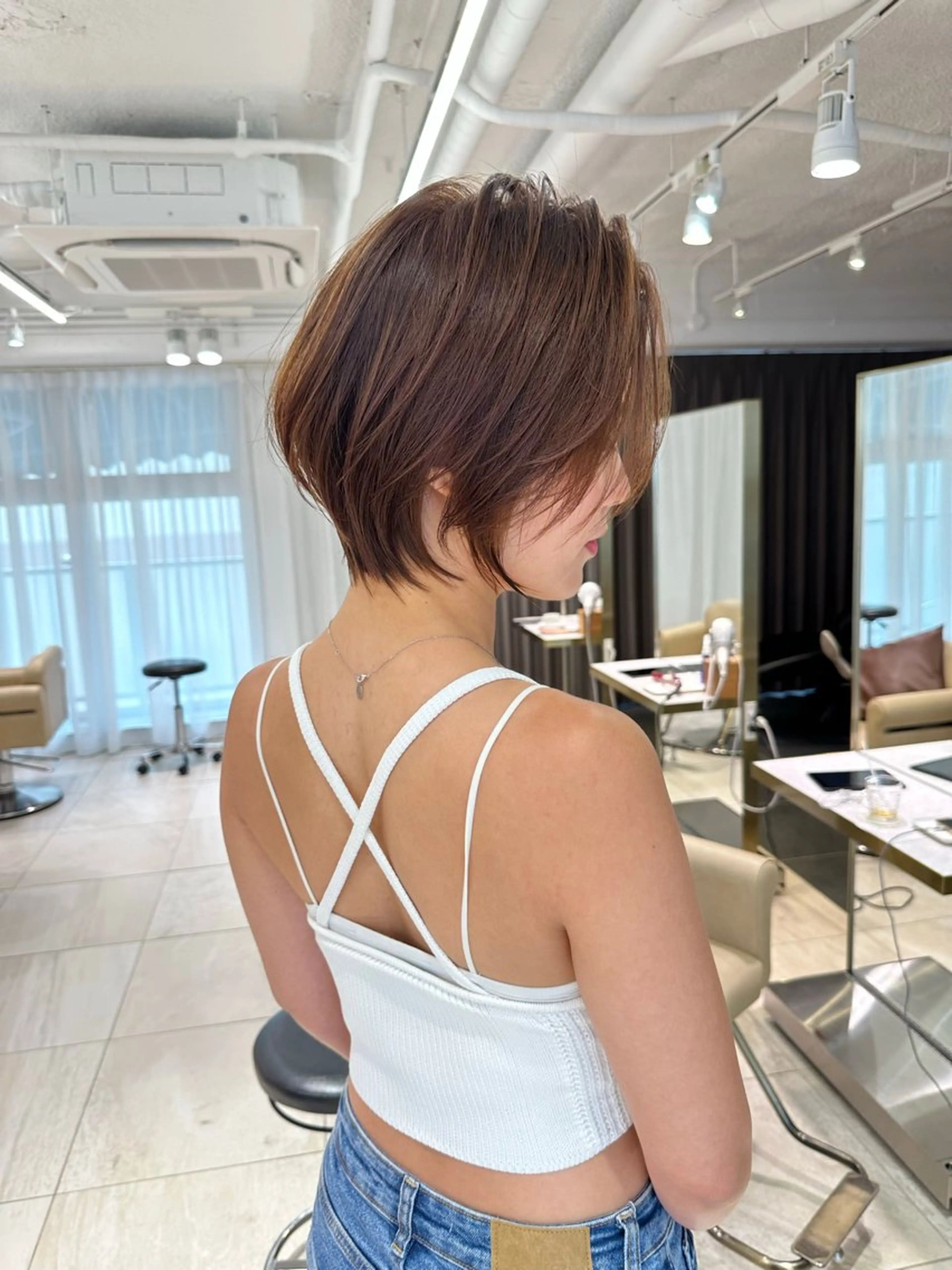 ショート ✨大人ショート特化 /カットモデル/銀座のヘアスタイル