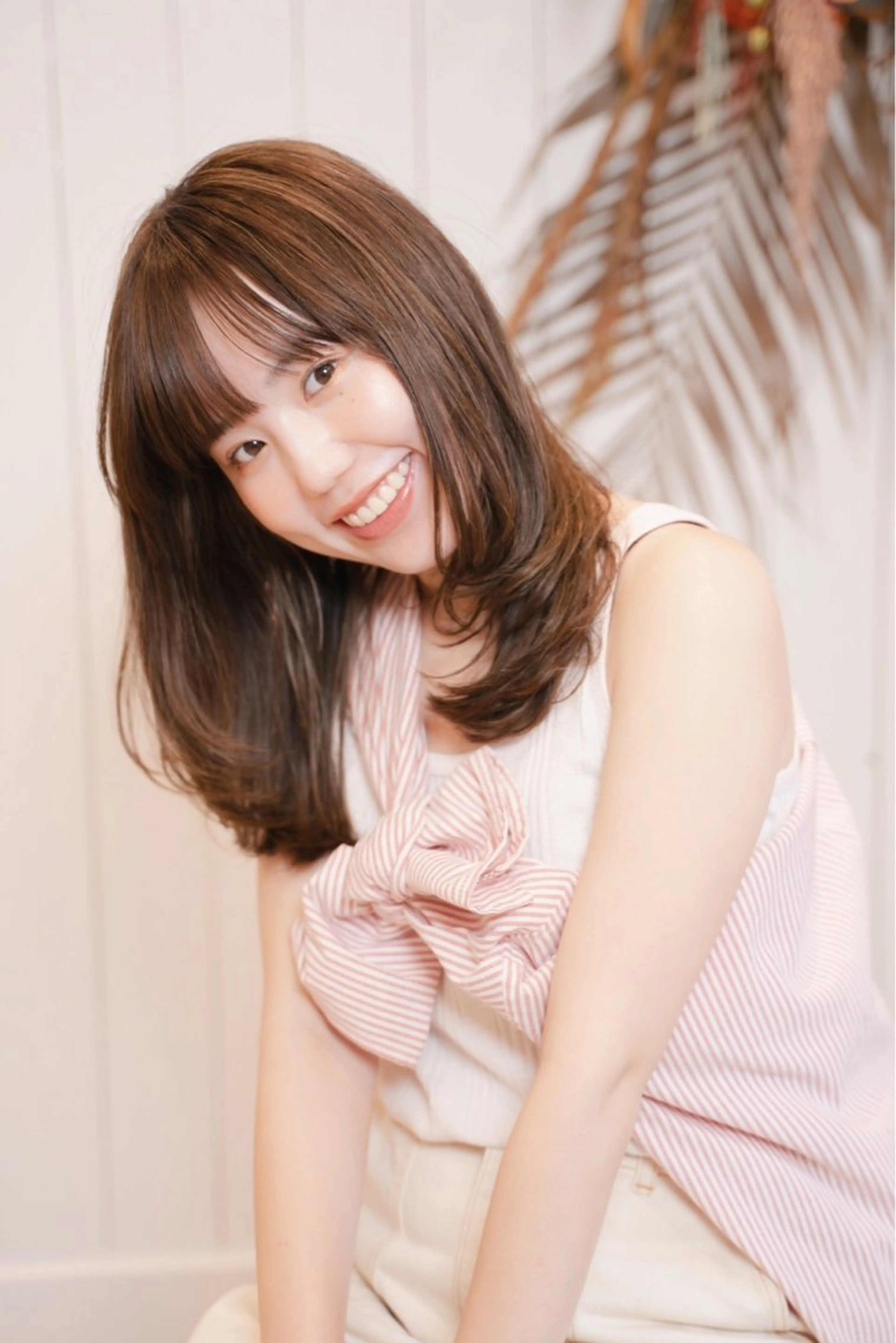 ロング mai🤍透明感/ 縮毛矯正/藤沢のヘアスタイル