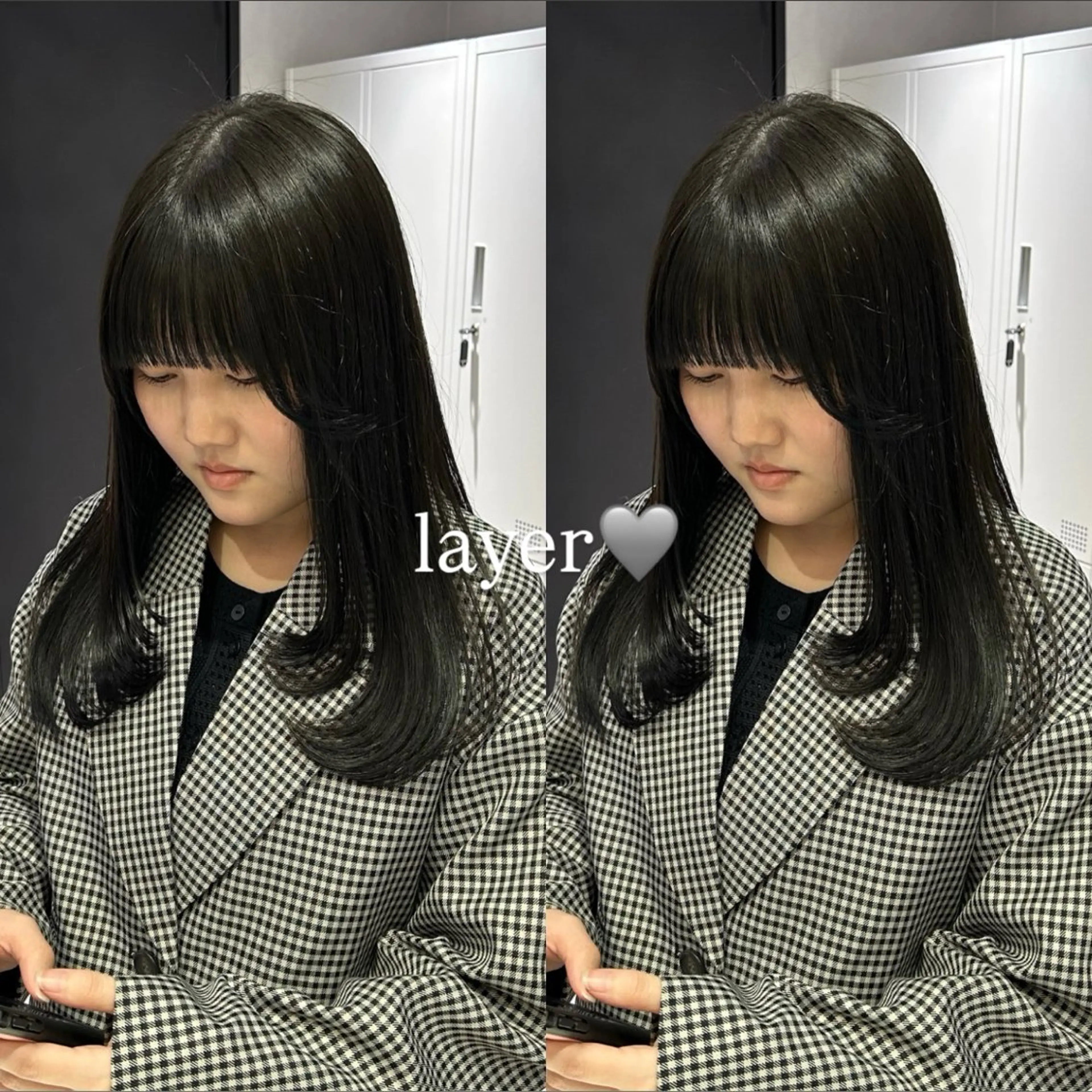 ロング レイヤーカット 寺川留以 /カットモデル募集中のヘアスタイル