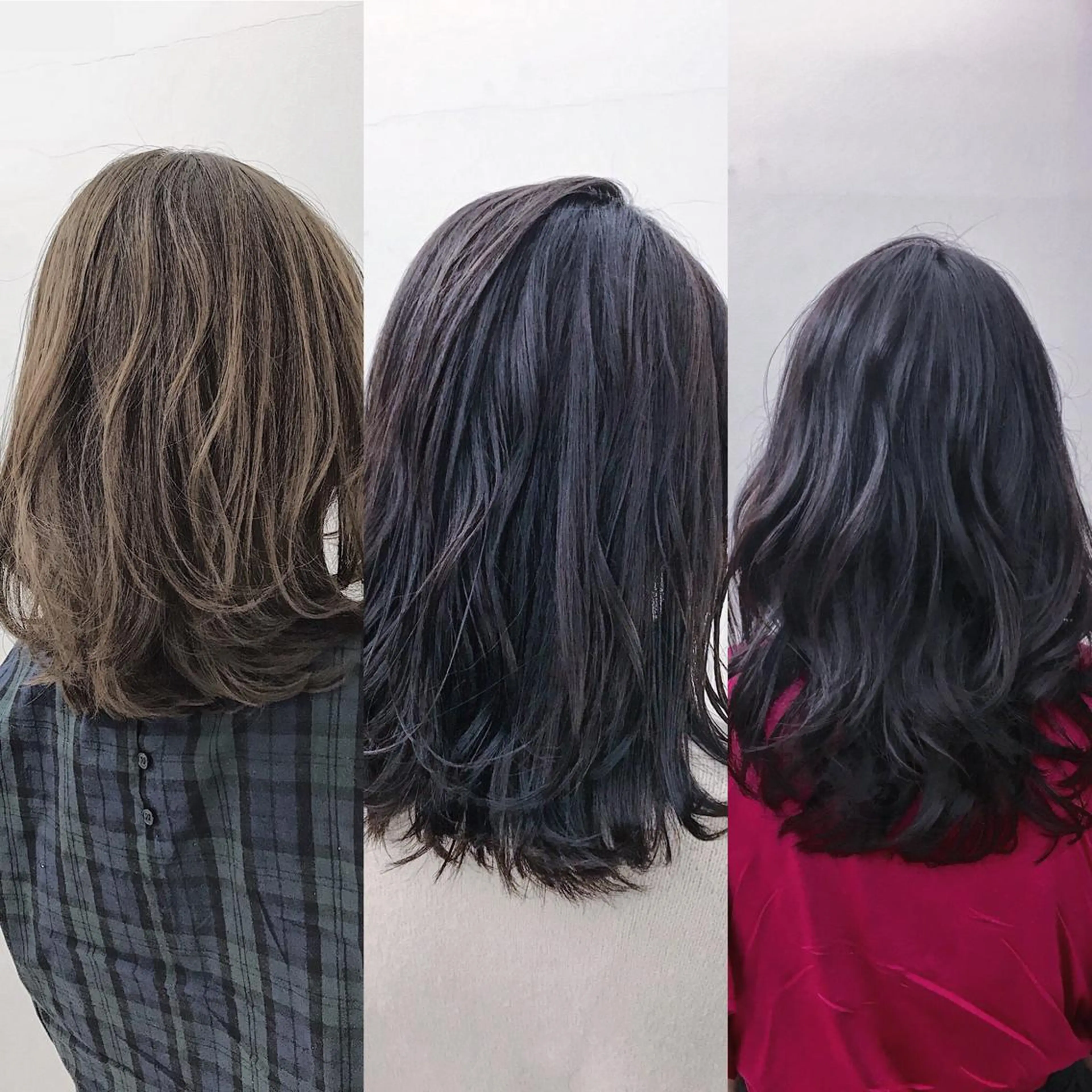 ミディアム カラー ヘアカラー ブリーチカラー/ 岩破瑞希のヘアスタイル