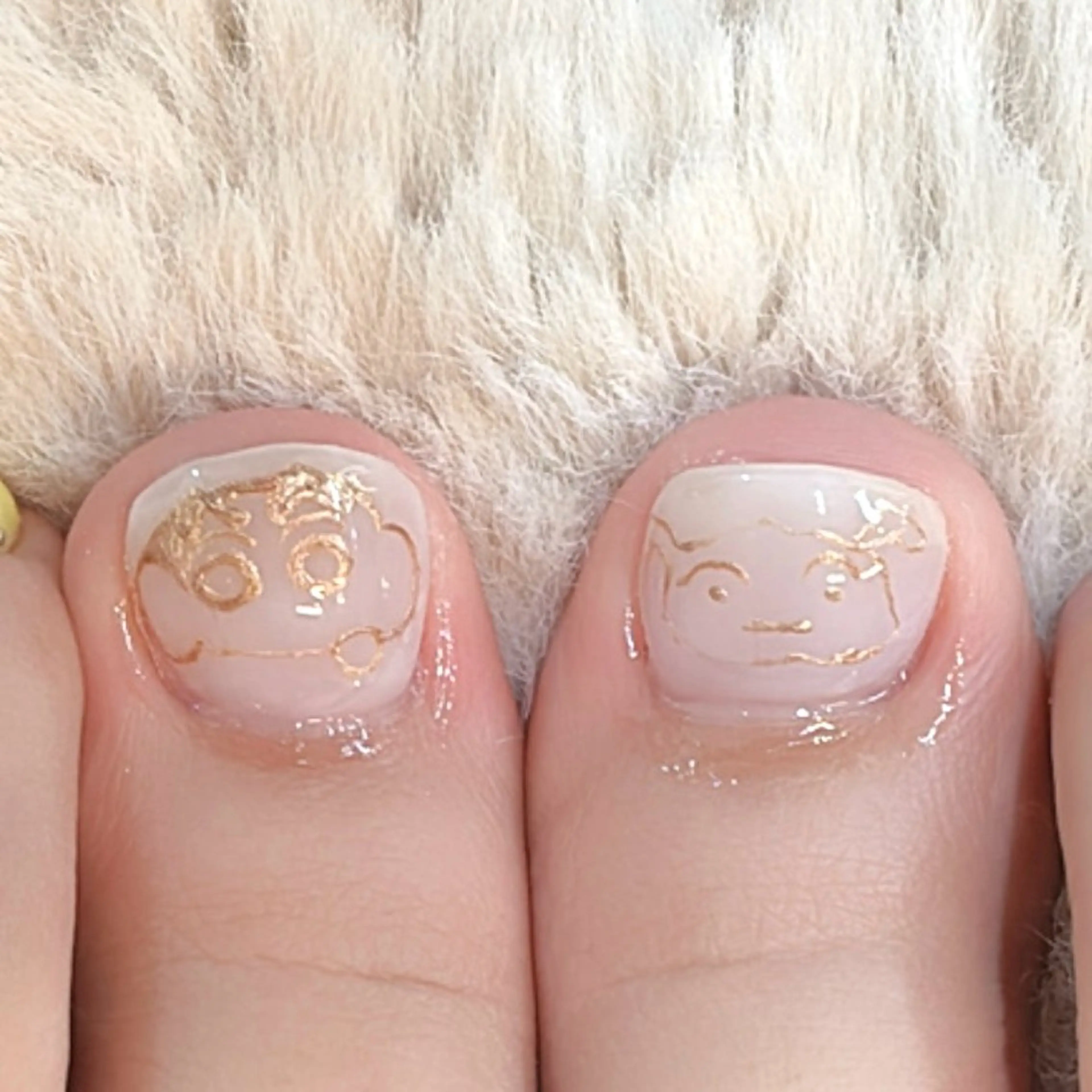 ネイル アートネイル フットネイル フットネイル Chipie_ ayanoのネイルデザイン