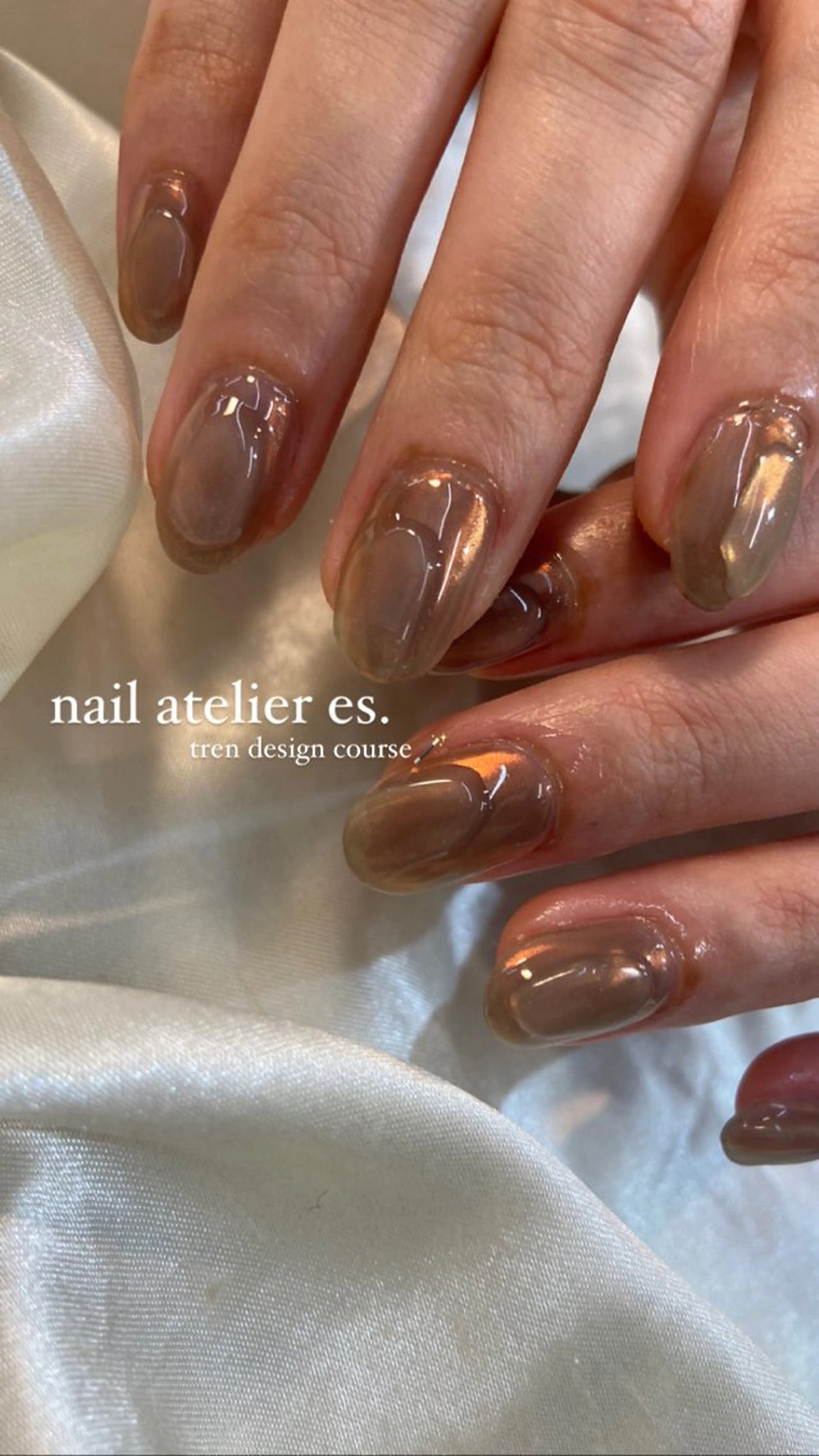 ネイル ニュアンスネイル ハンドネイル atelier es.のネイルデザイン