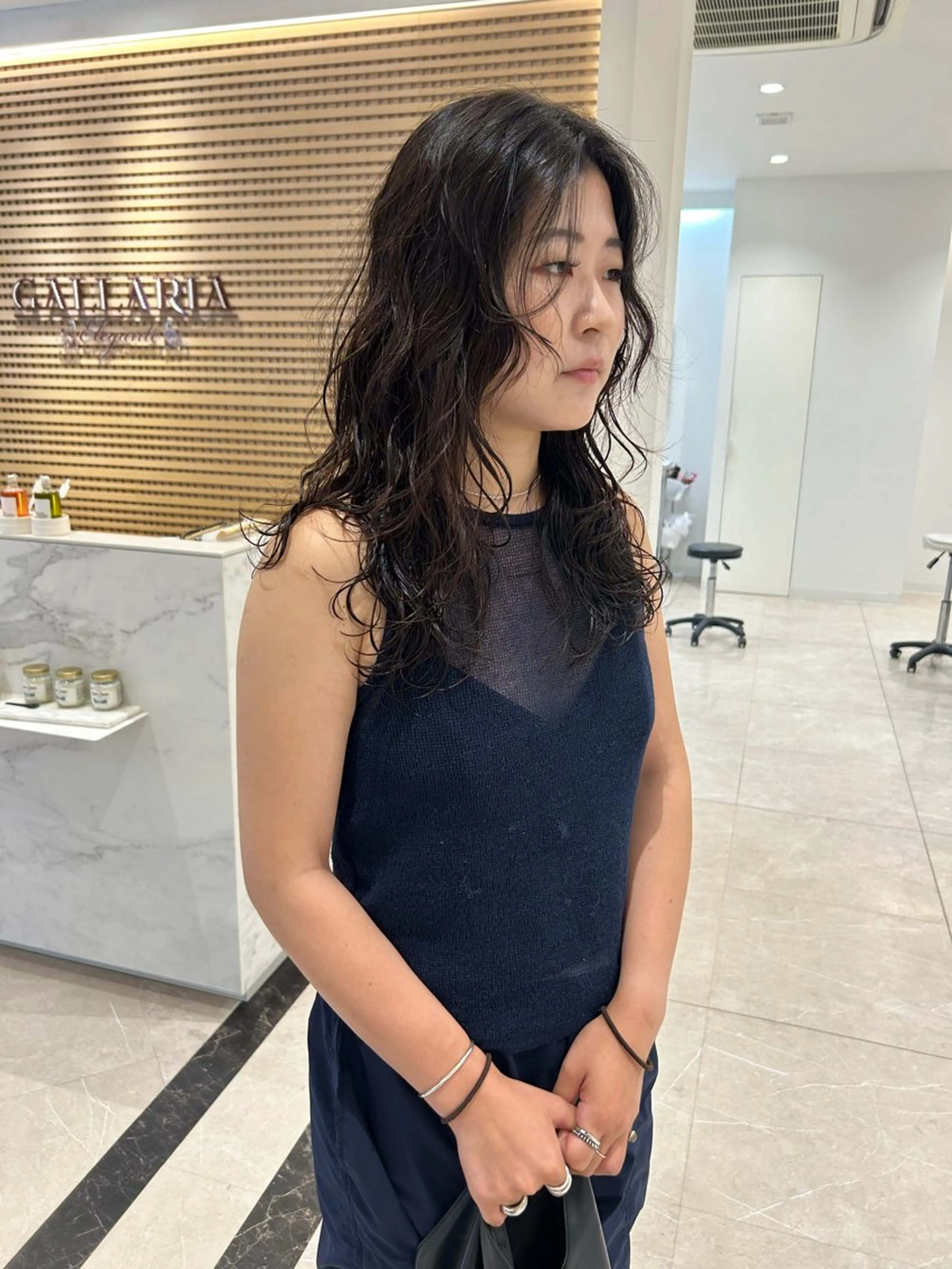 セミロング パーマ カット パーマ トリートメント メンズヘア/レイヤー /ボブ山内春輝のヘアスタイル