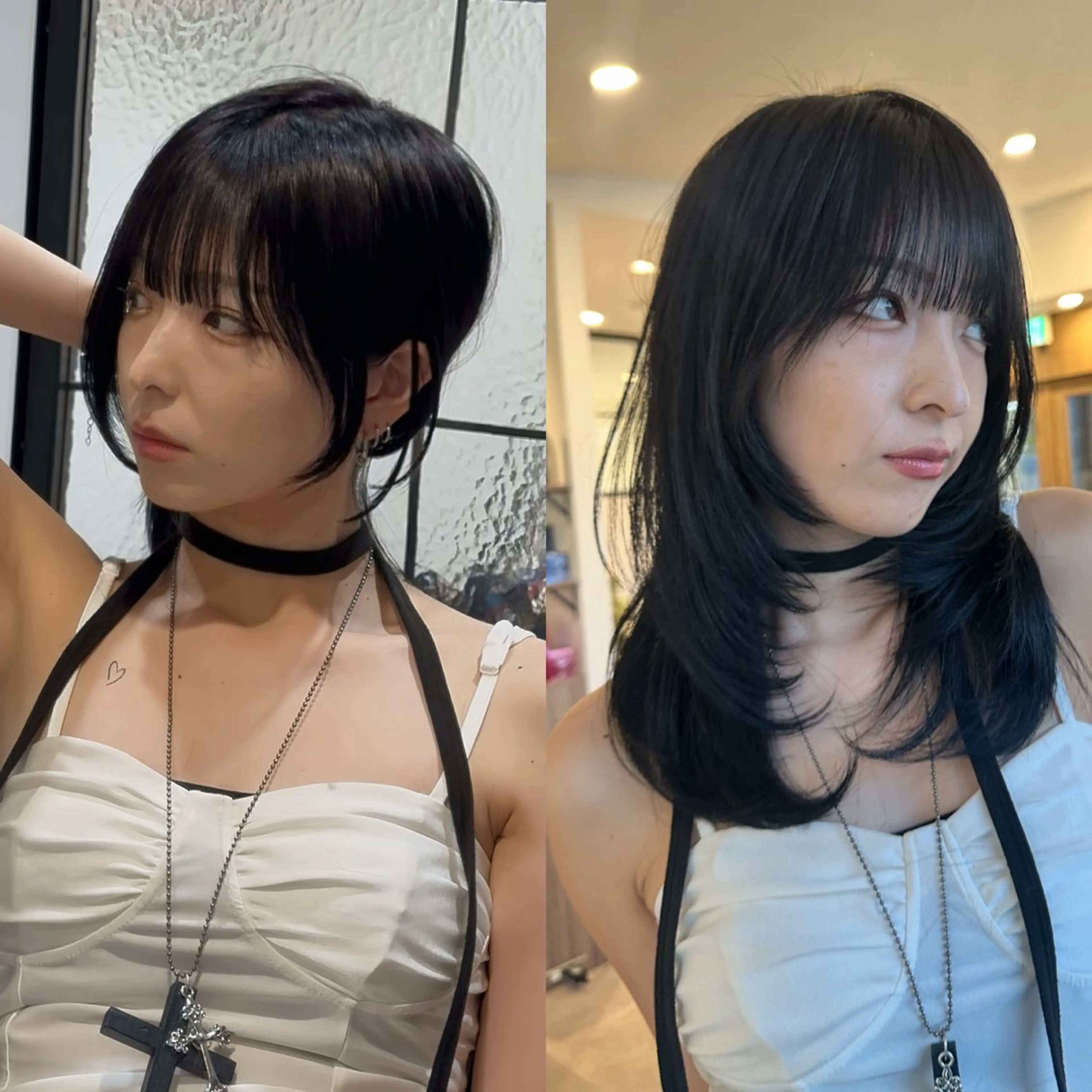 セミロング カット トリートメント 北村 勇樹のヘアスタイル