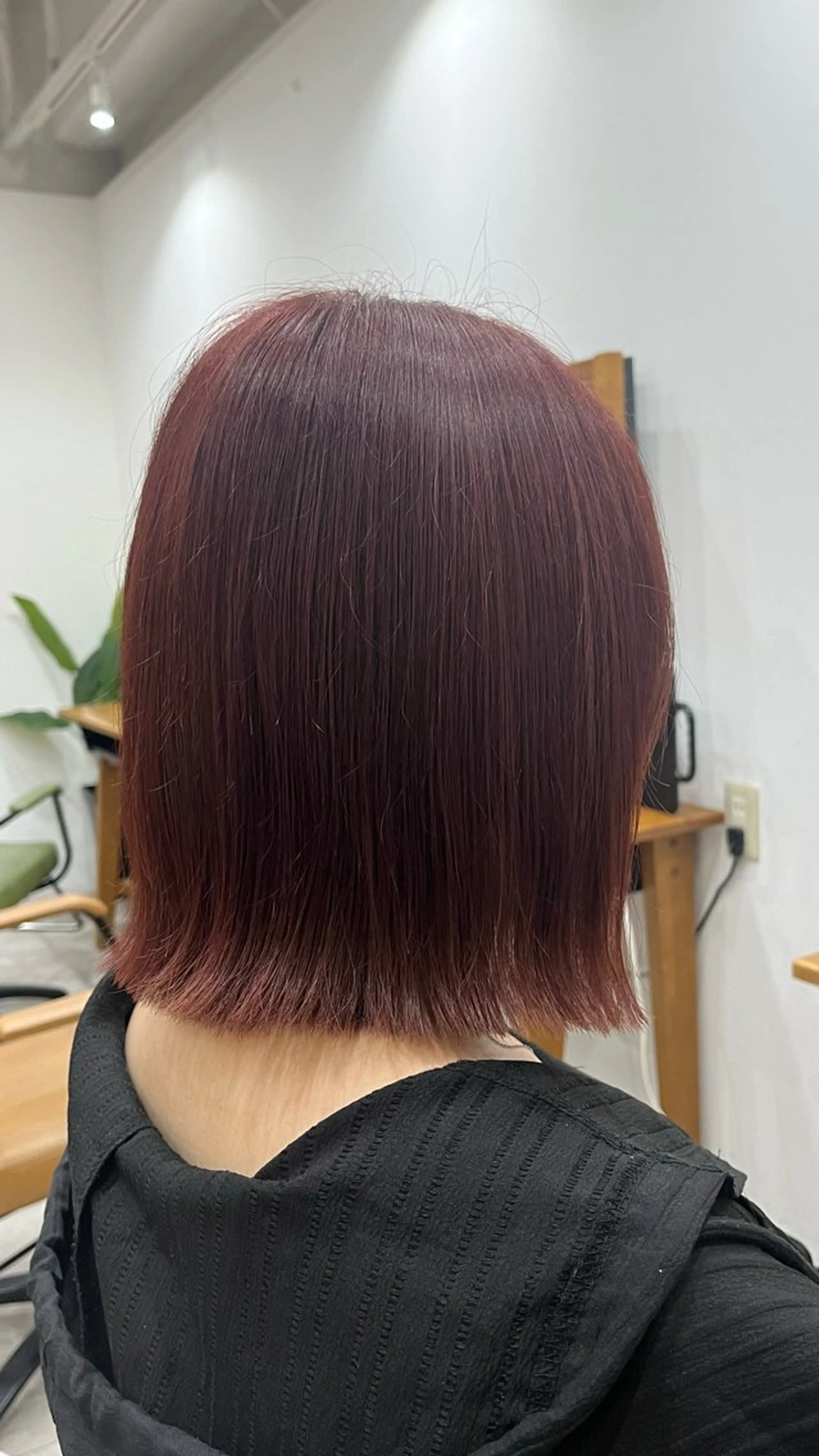 ショート ヘアカラー トリートメント ヘッドスパ 栗原 きえ ／ダメージレスのヘアスタイル