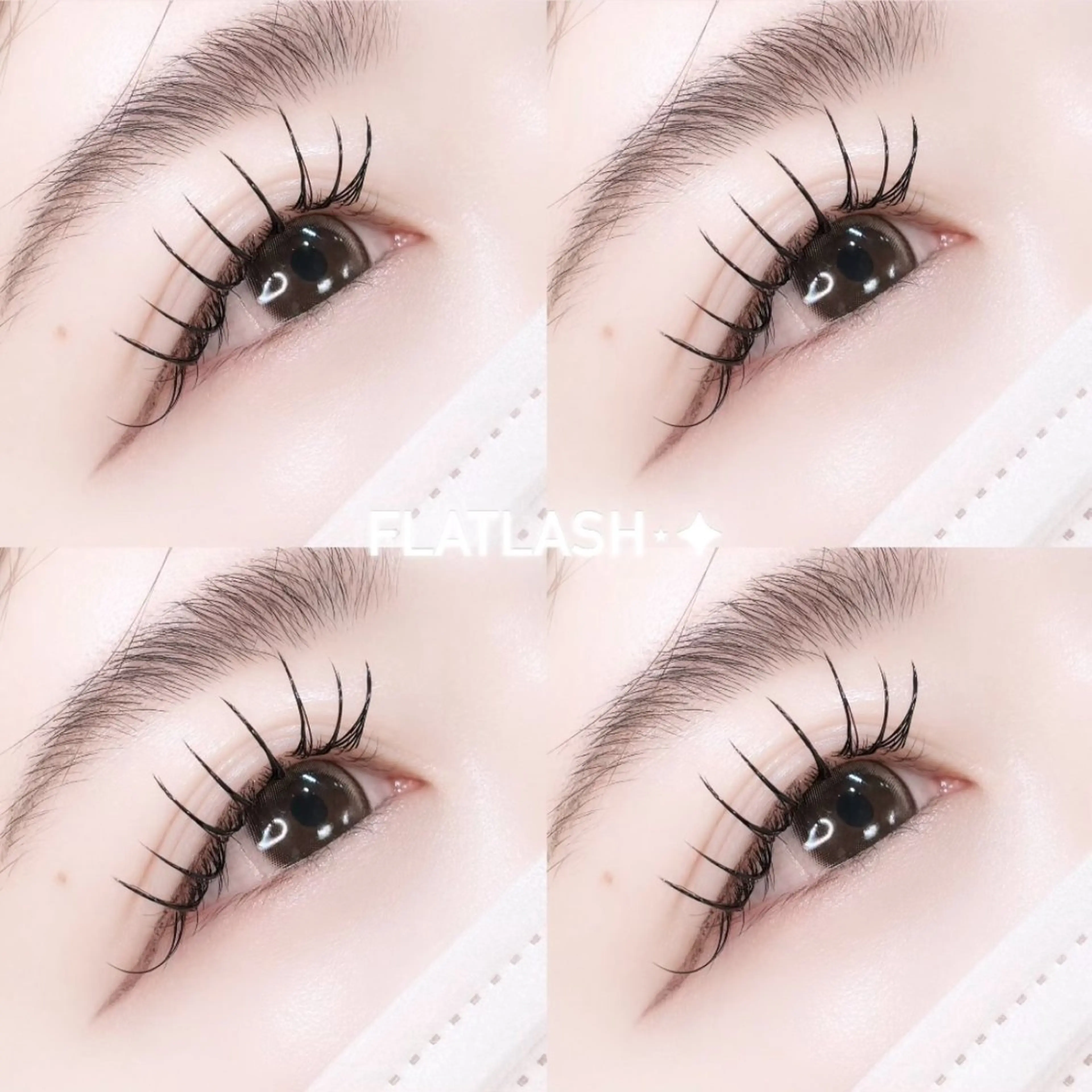 マツエク・マツパ フラットラッシュ OLIVIA 松本のマツエク・マツパデザイン