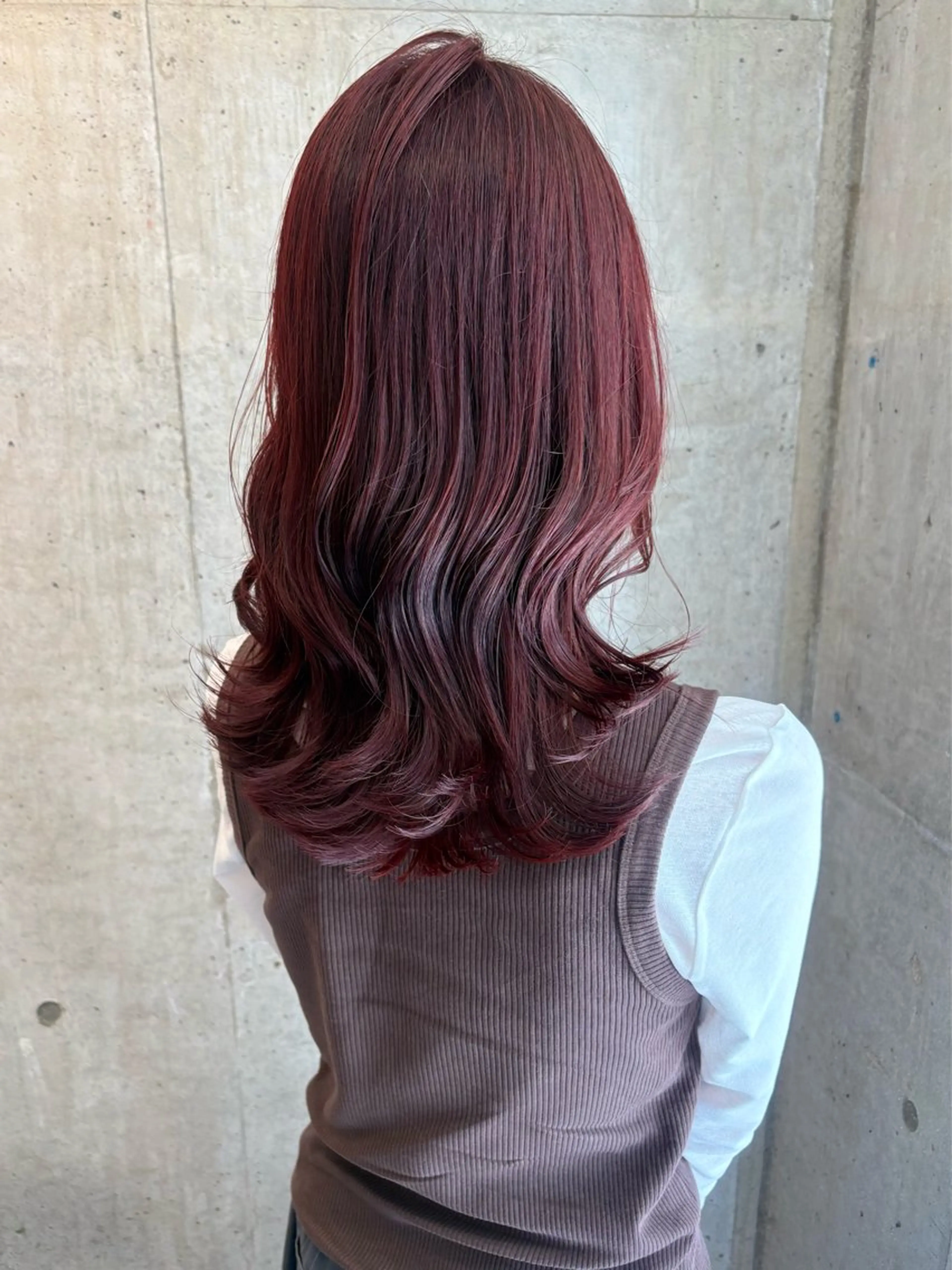 ロング カラー ブリーチ ROCCA hair eje. 千晴のヘアスタイル