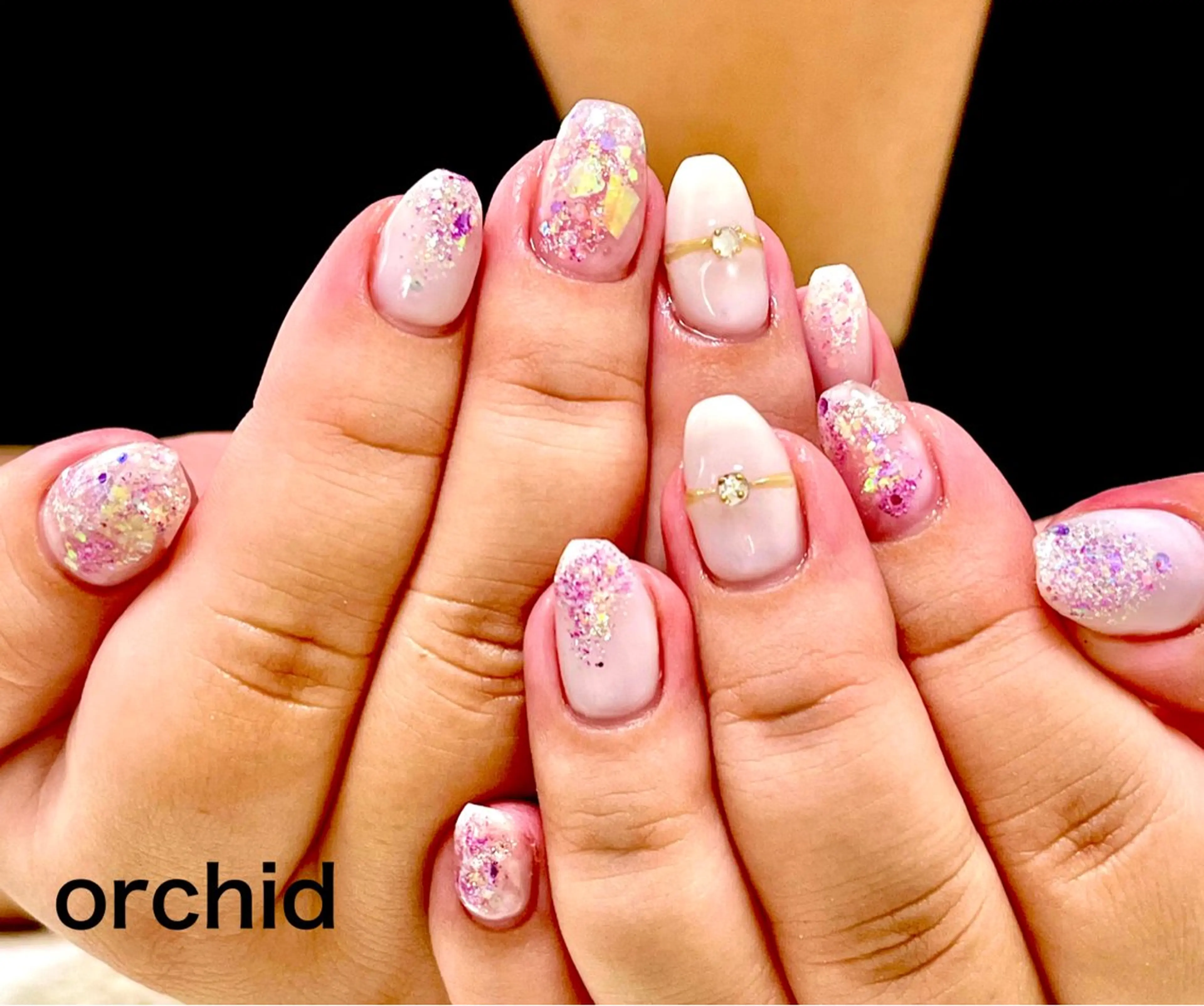 ネイル orchid ♡オーキッドのネイルデザイン