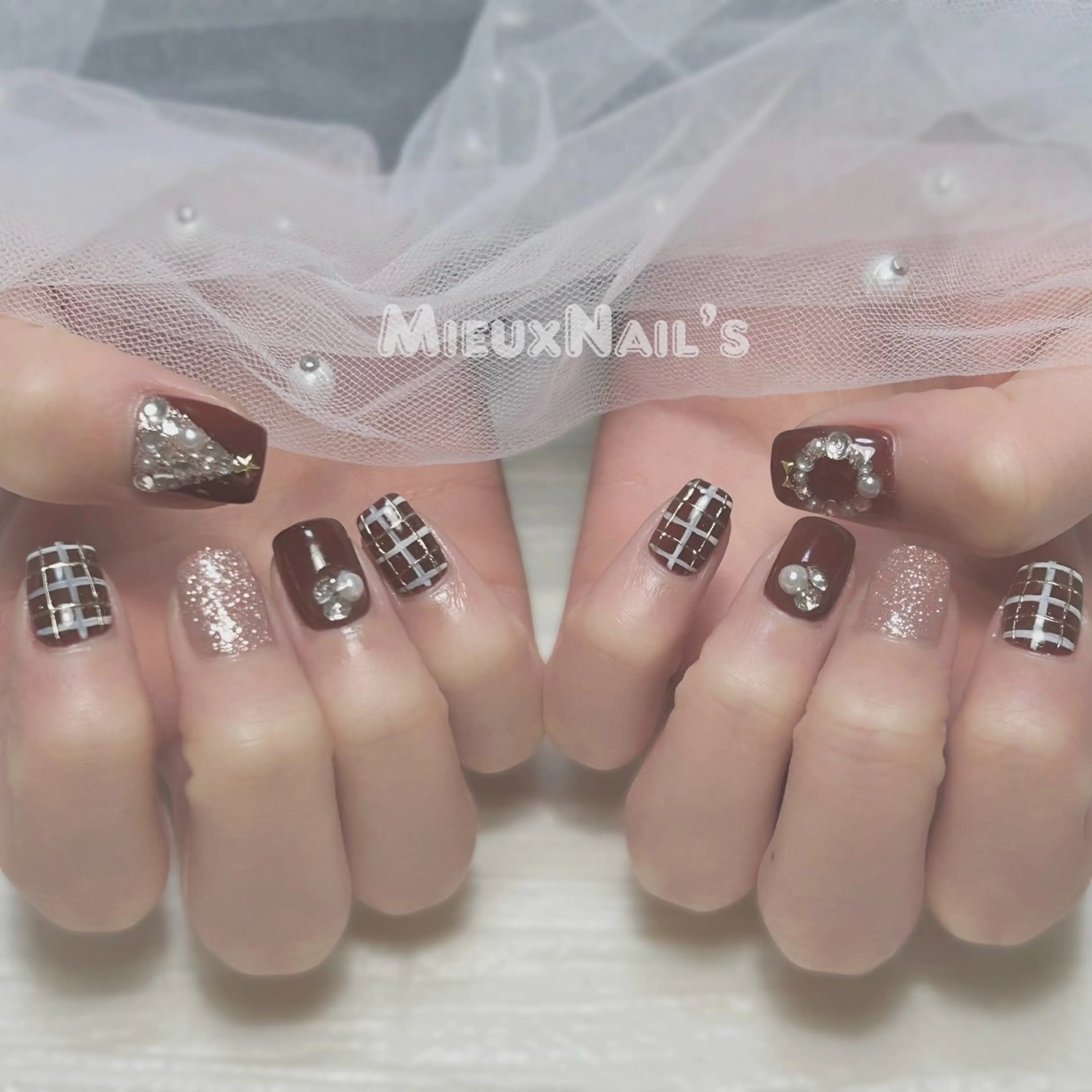 ネイル Miyu❤️‍🔥 Mieuxnailsのネイルデザイン