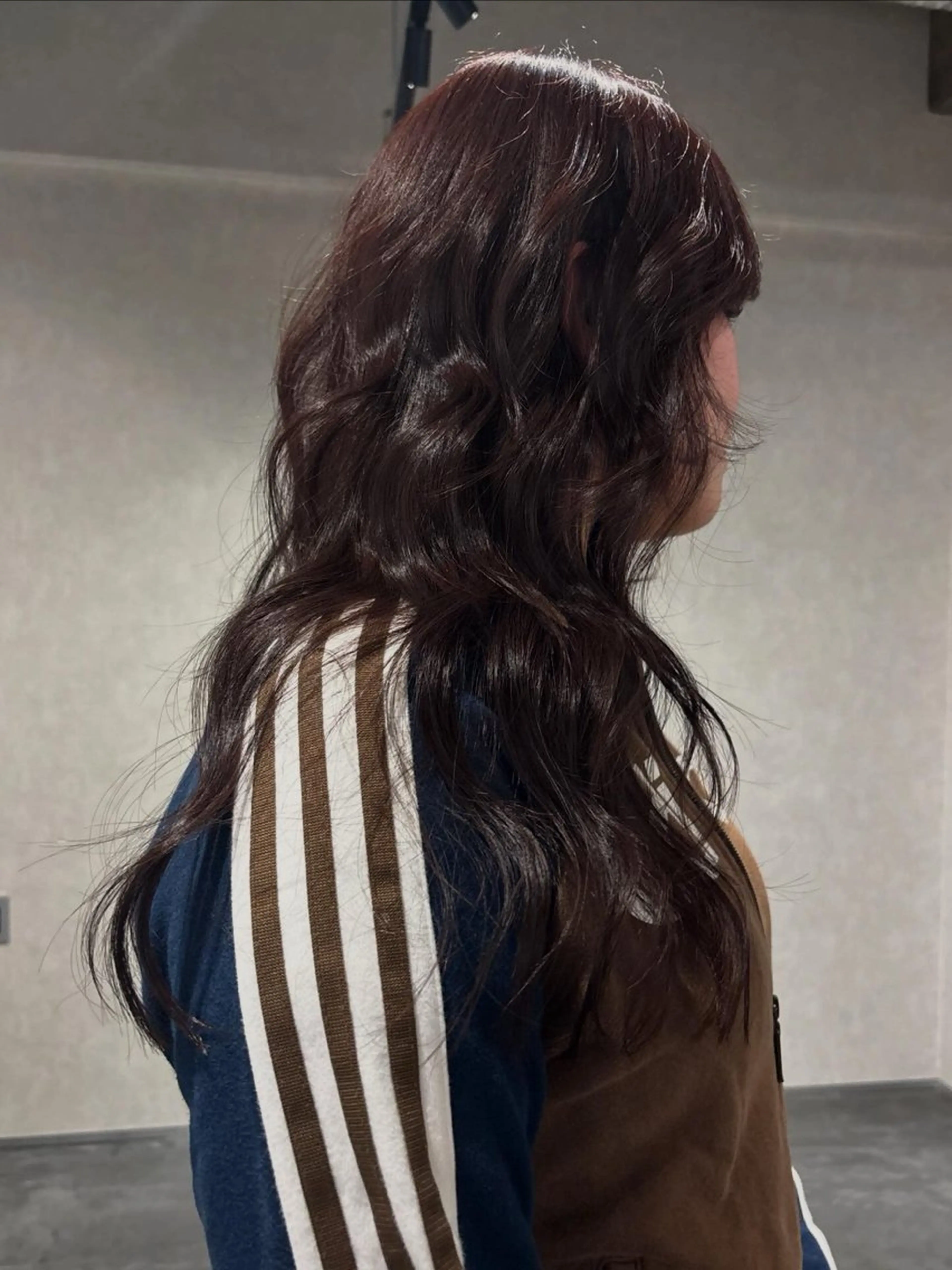 前髪カット➕ブリーチなしダブルカラーの写真