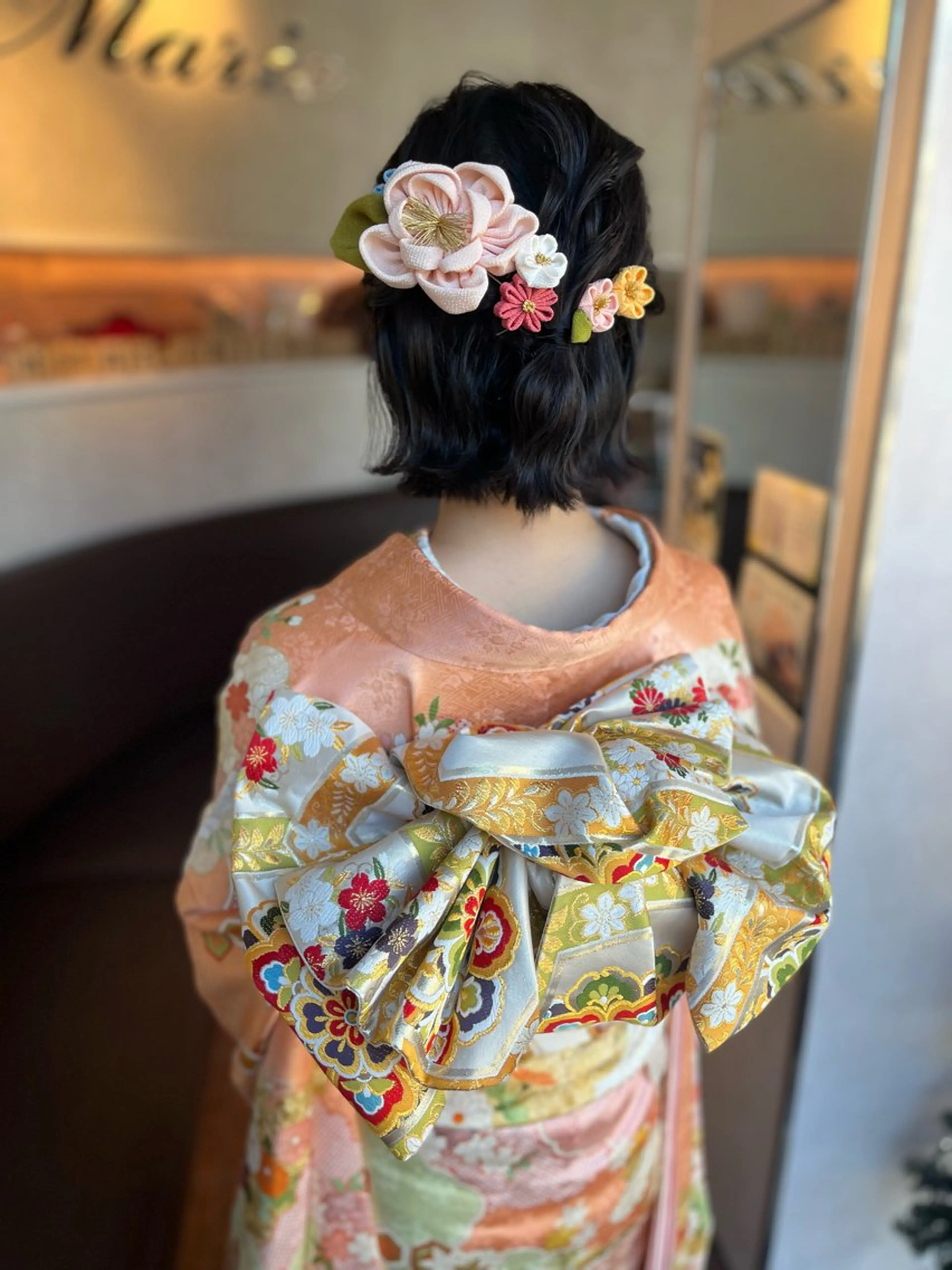 振袖着付け＋ヘアセットの写真