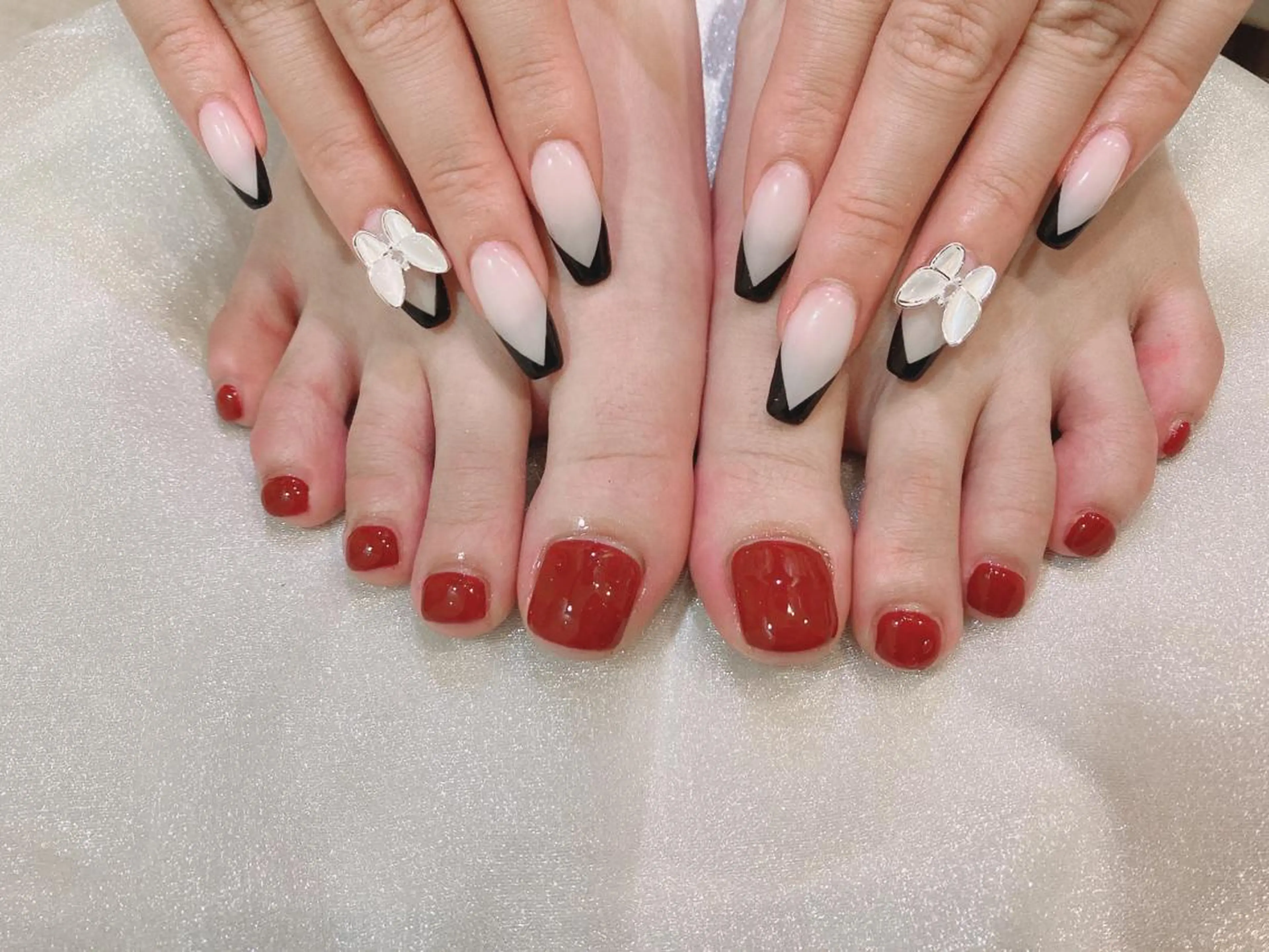 ネイル フットネイル フレンチネイル nail salon MARNI（ﾏﾙﾆ）のネイルデザイン