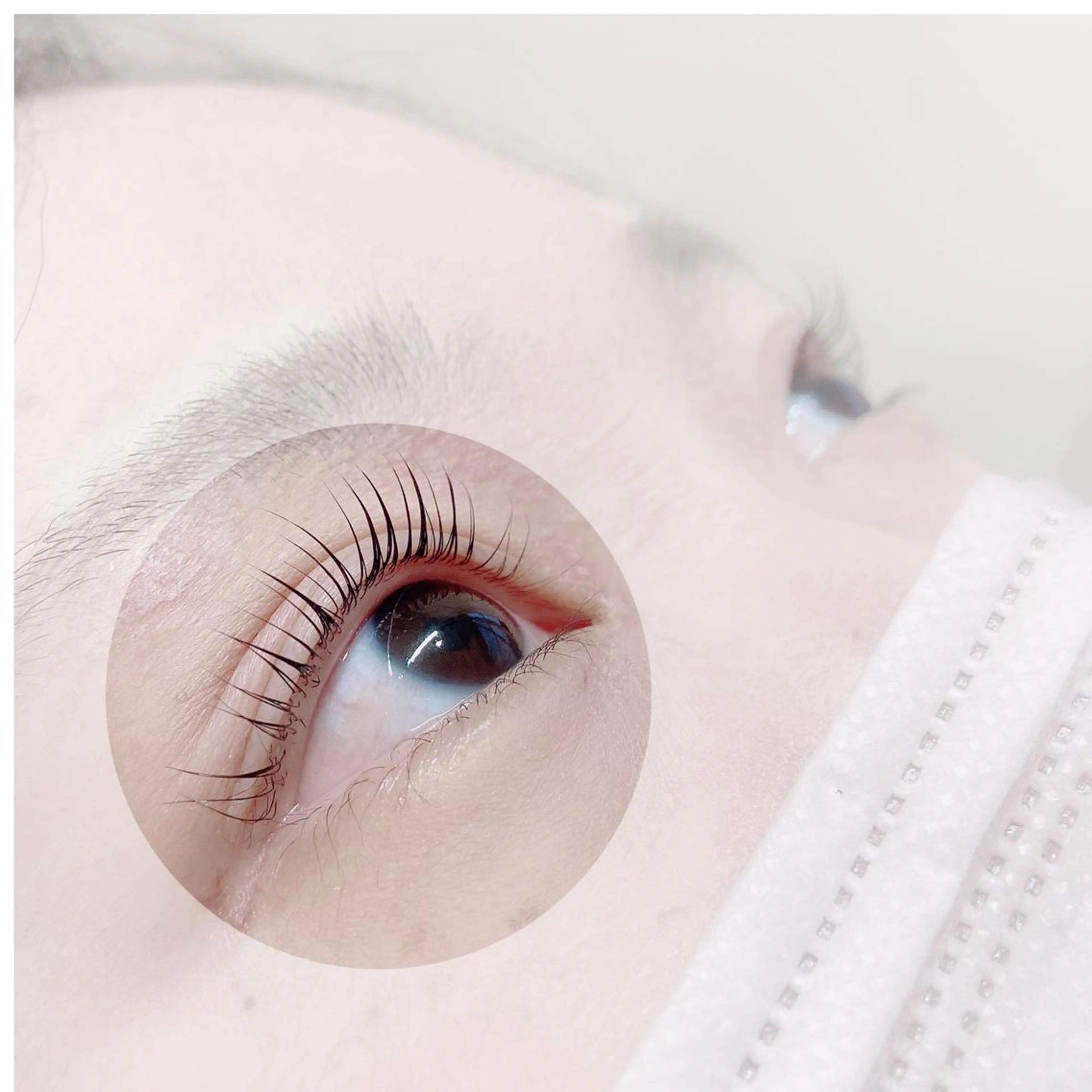 マツエク・マツパ カラーマツエク フラットラッシュ 韓国風マツエク ナチュラル パリジェンヌラッシュリフト barro.1995所属・オーダーメイドまつげ ＆まゆげ.RIKAのマツエク・マツパデザイン