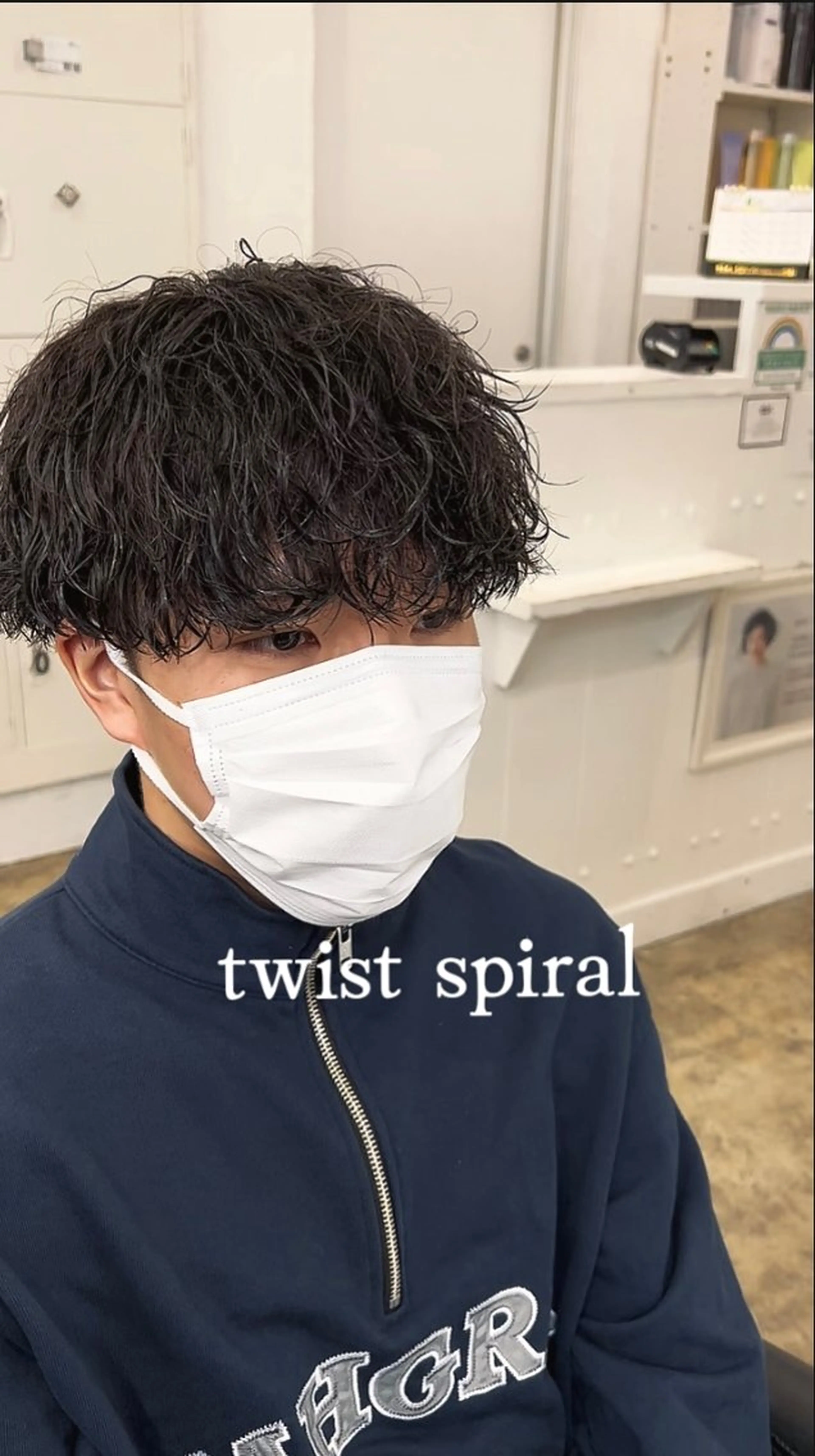 ショート メンズパーマ/縮毛 超特化/tomokiのヘアスタイル