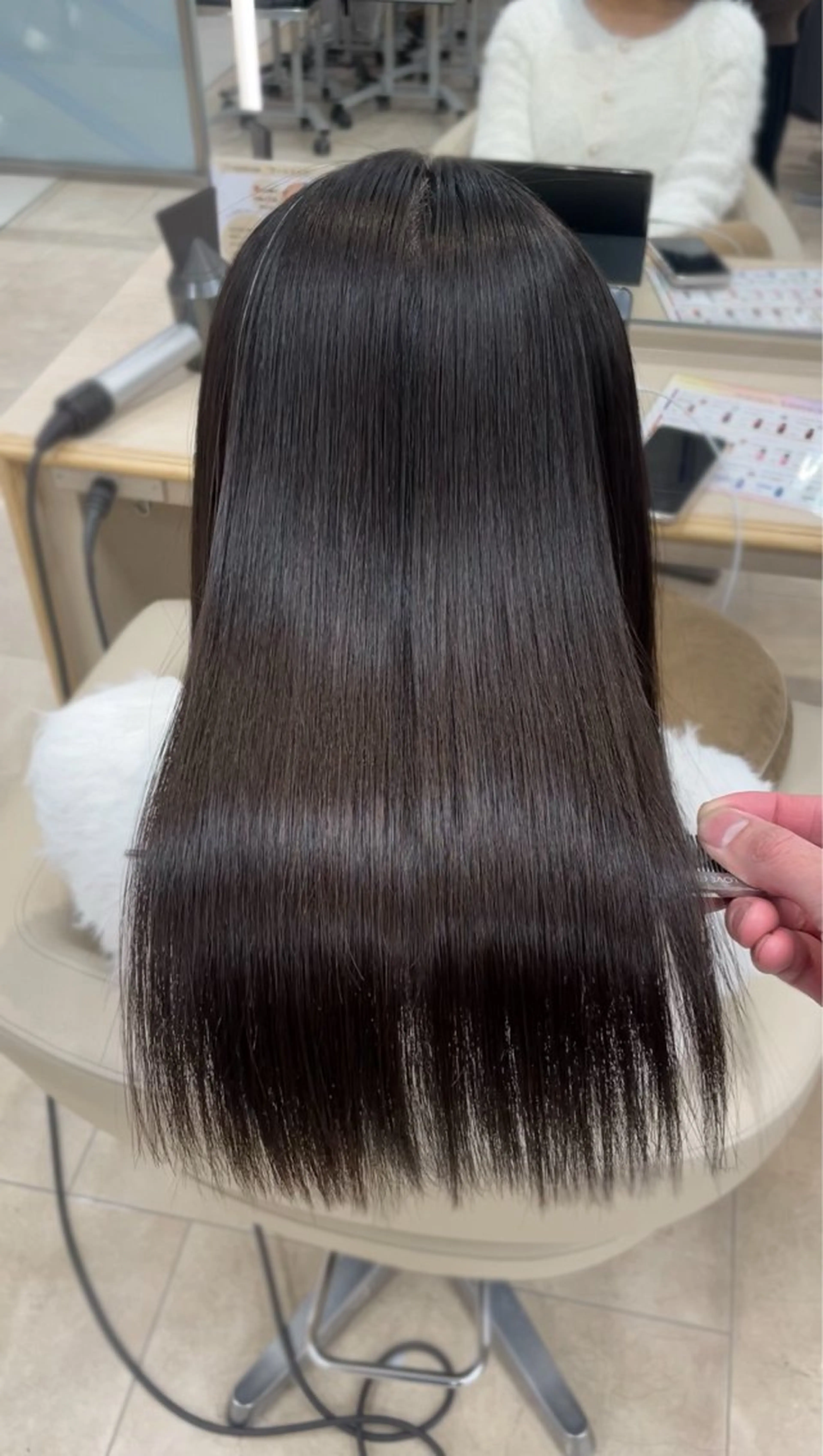 ロング シャドウパーマ／ 初パーマ　トモキのヘアスタイル