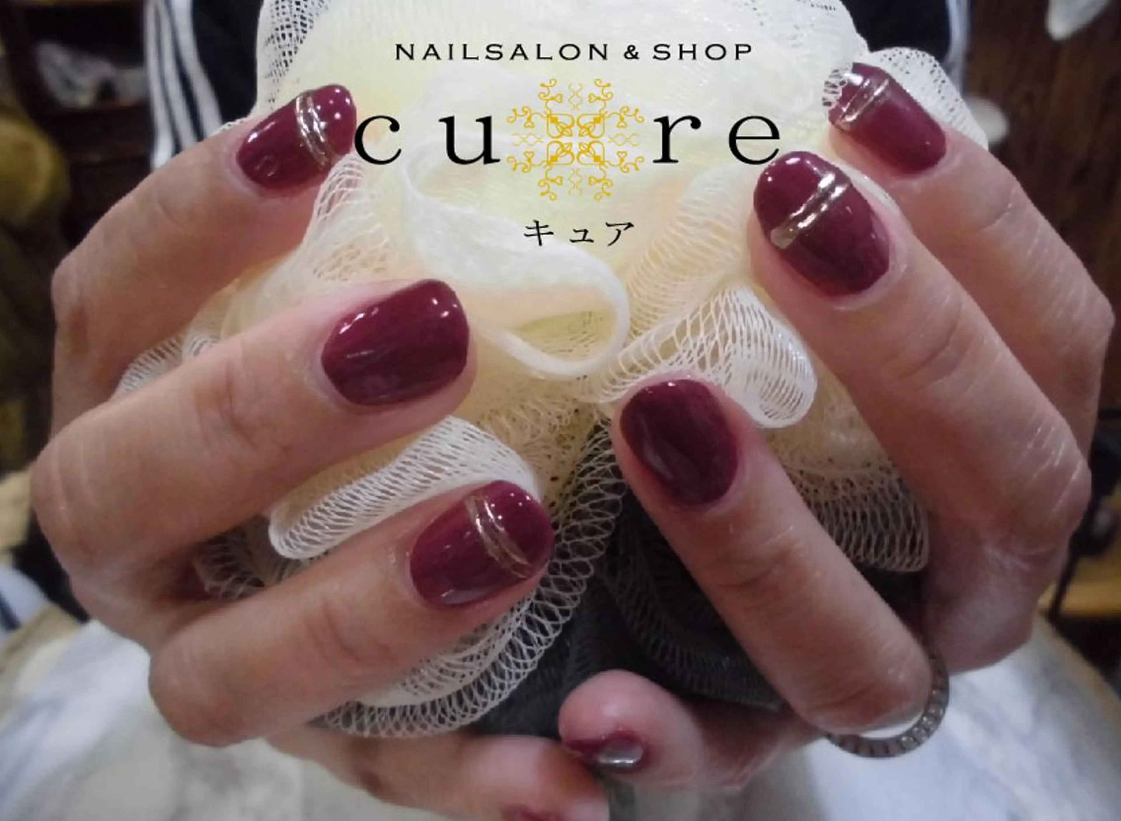 ミディアム ネイル ネイルサロン Cureのネイルデザイン