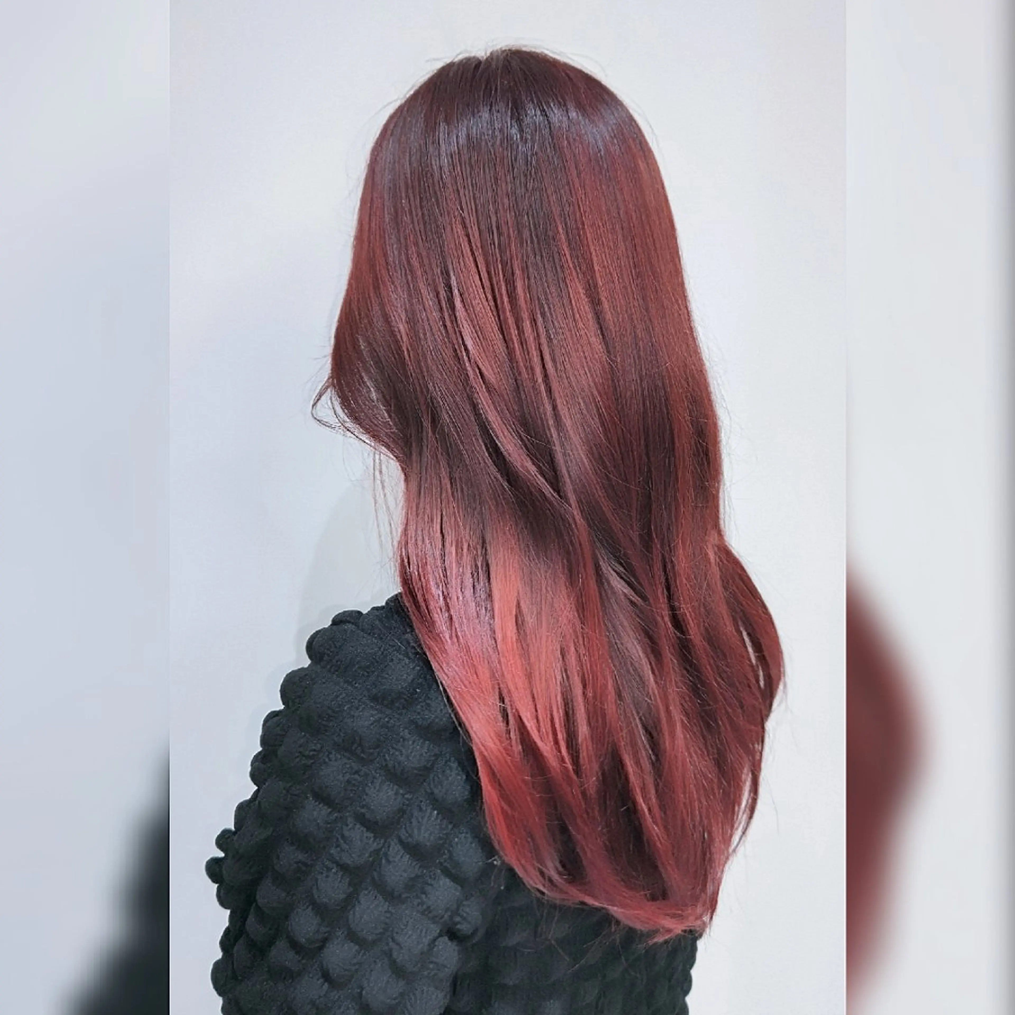 カラー ロング ブラウンカラー レッドカラー レッドブラウン AyaLA organic＆spa 東船橋店所属・💜Ayala 🌈SHIHO💜のヘアスタイル