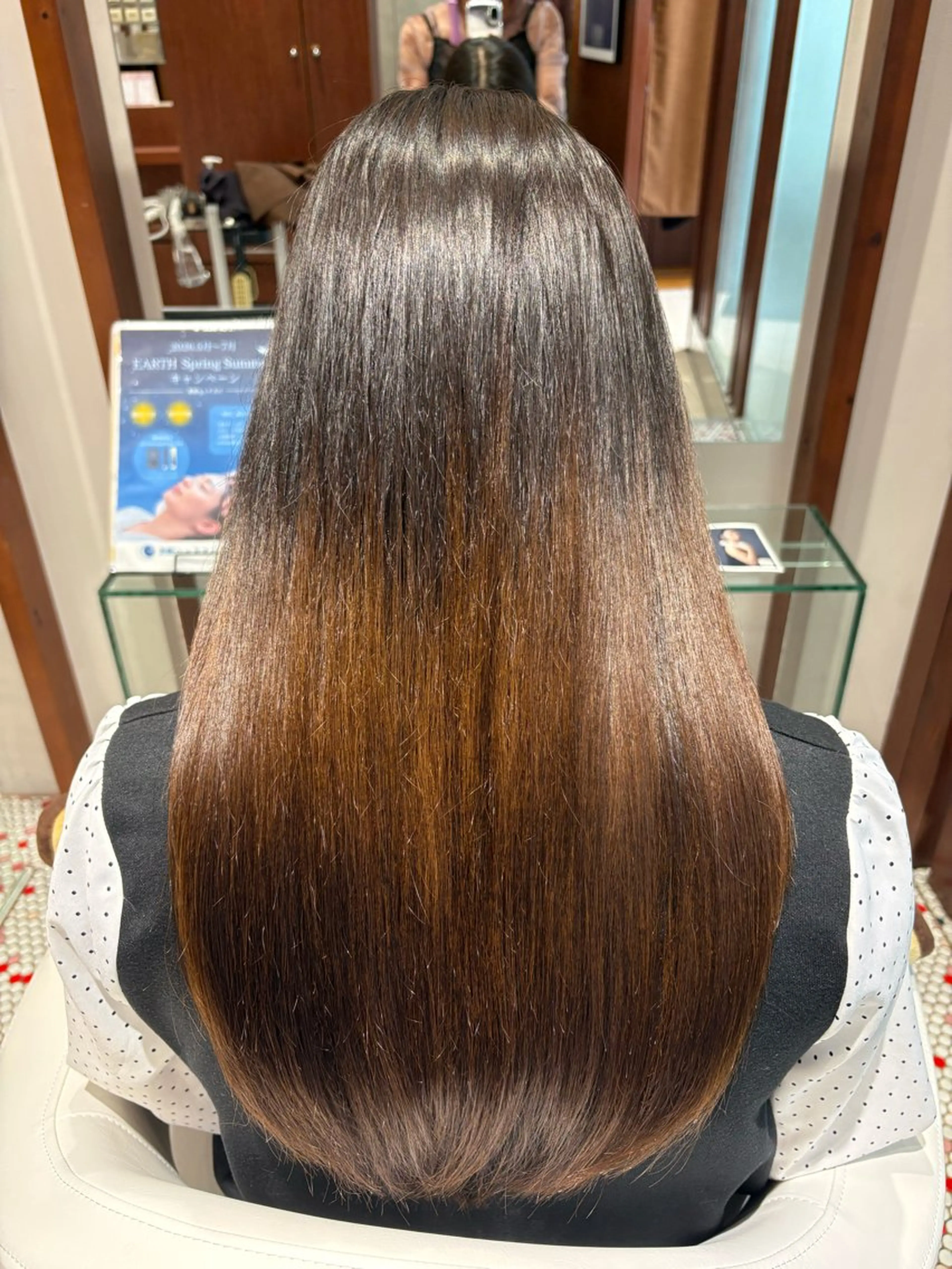 ロング 篠田 綾乃のヘアスタイル