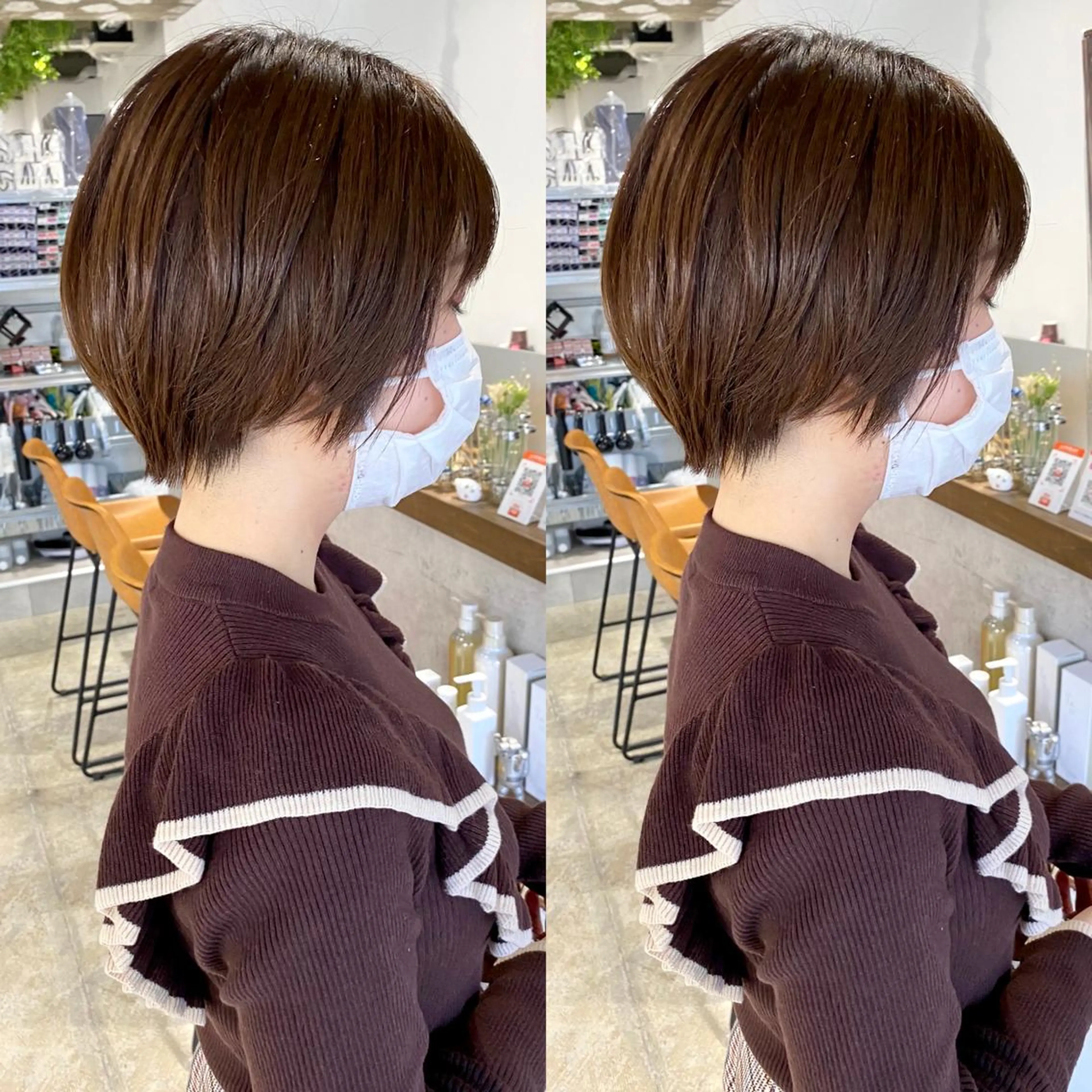 ショート ✨圧倒的満足度◎ 小顔美人ショート✨佃のヘアスタイル