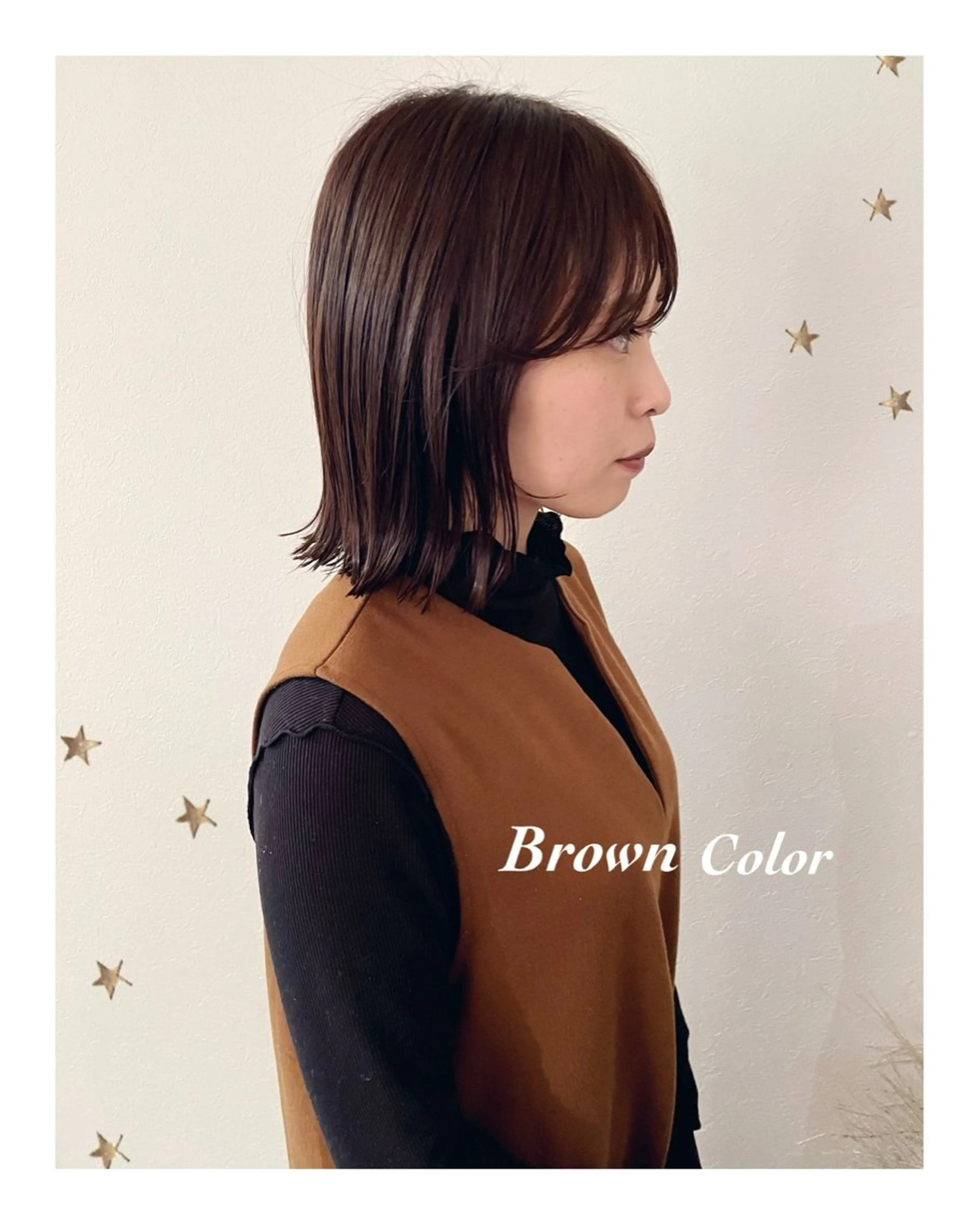 ミディアム カラー カット ヘアカラー salon AKIRA所属・市川 千夏のヘアスタイル