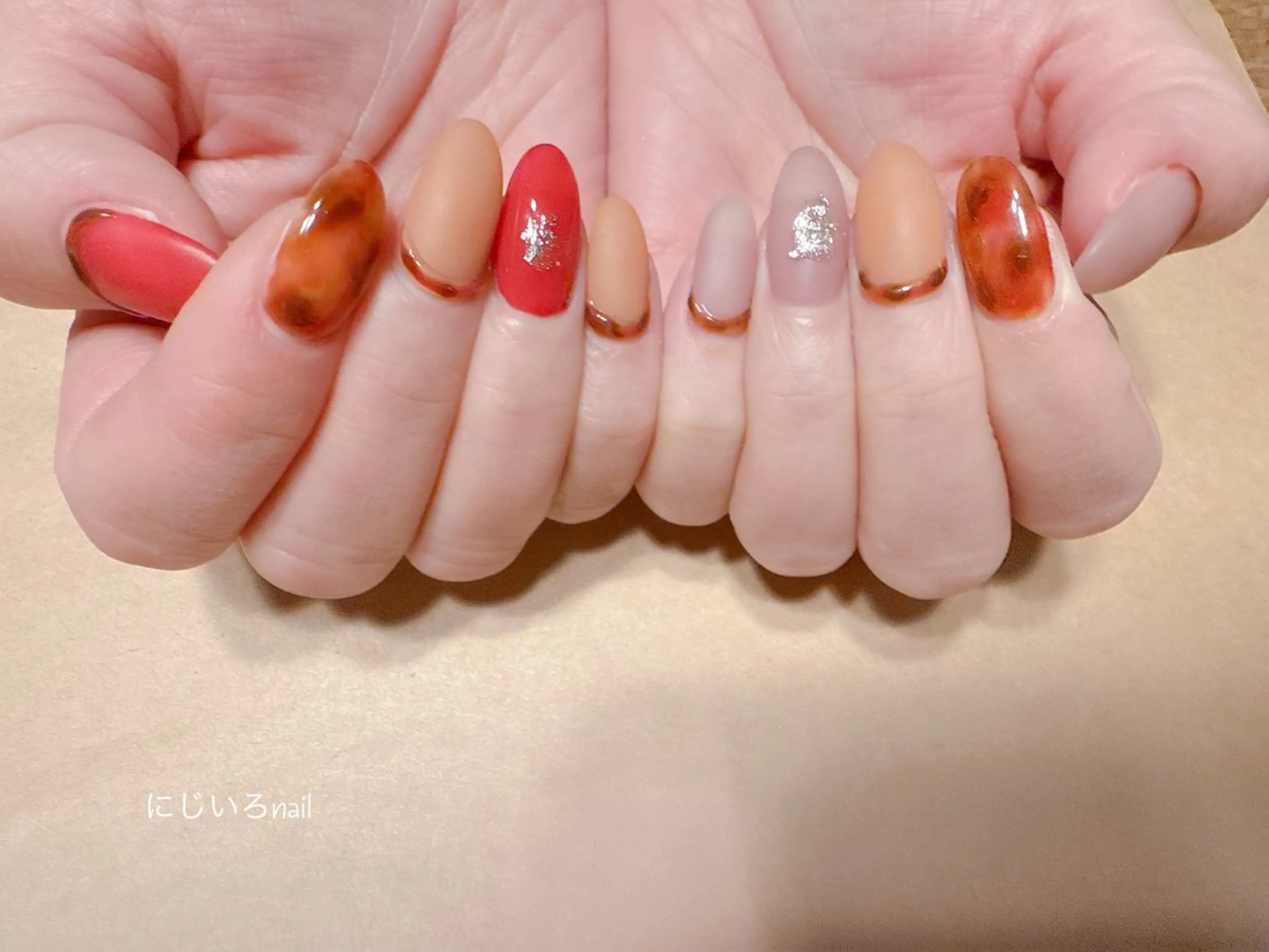 ネイル にじいろ nailのネイルデザイン