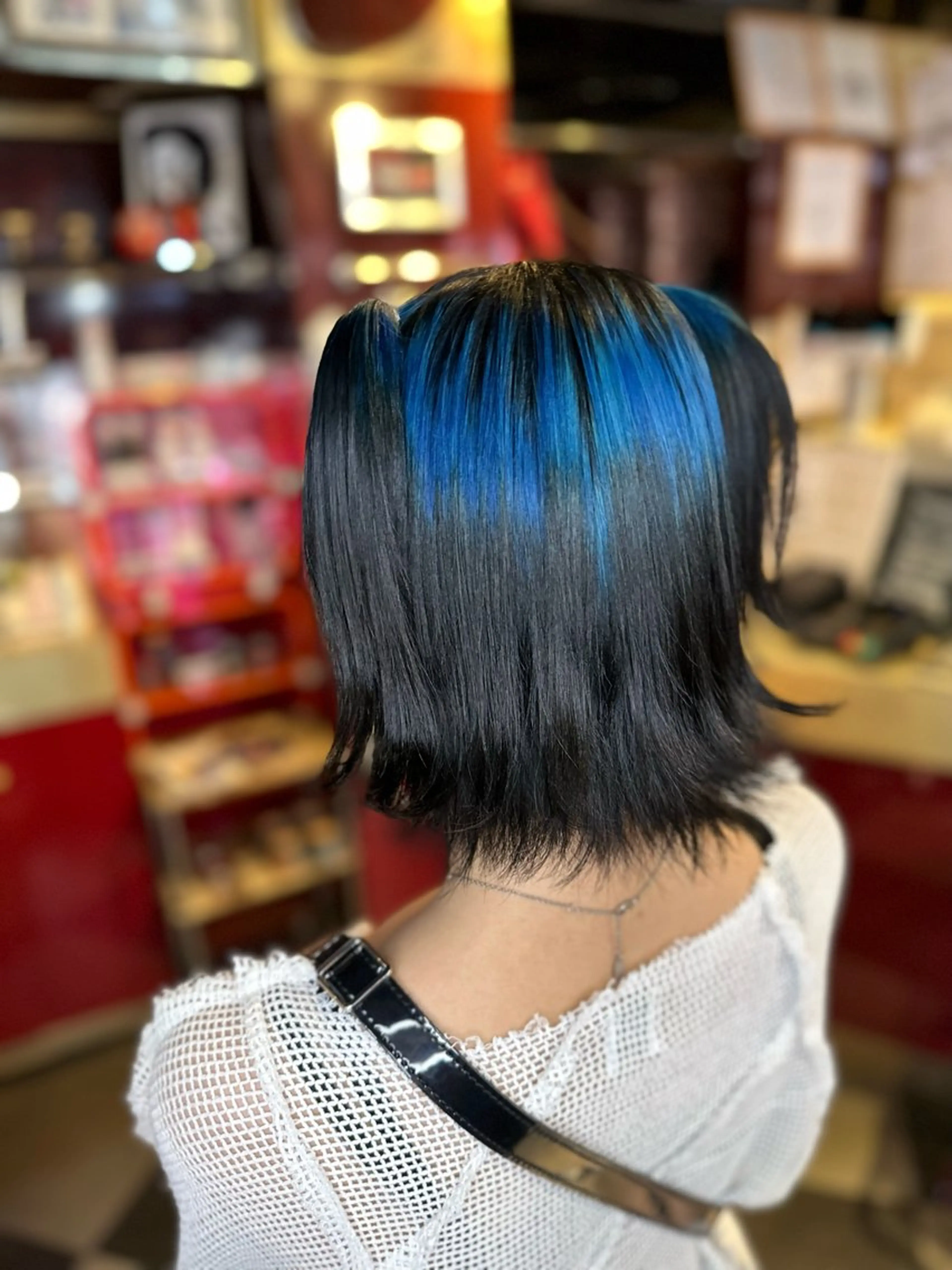 カラー デザインカラー カット ヘアカラー トリートメント レイヤーカット/ カラー/長谷恵花のヘアスタイル