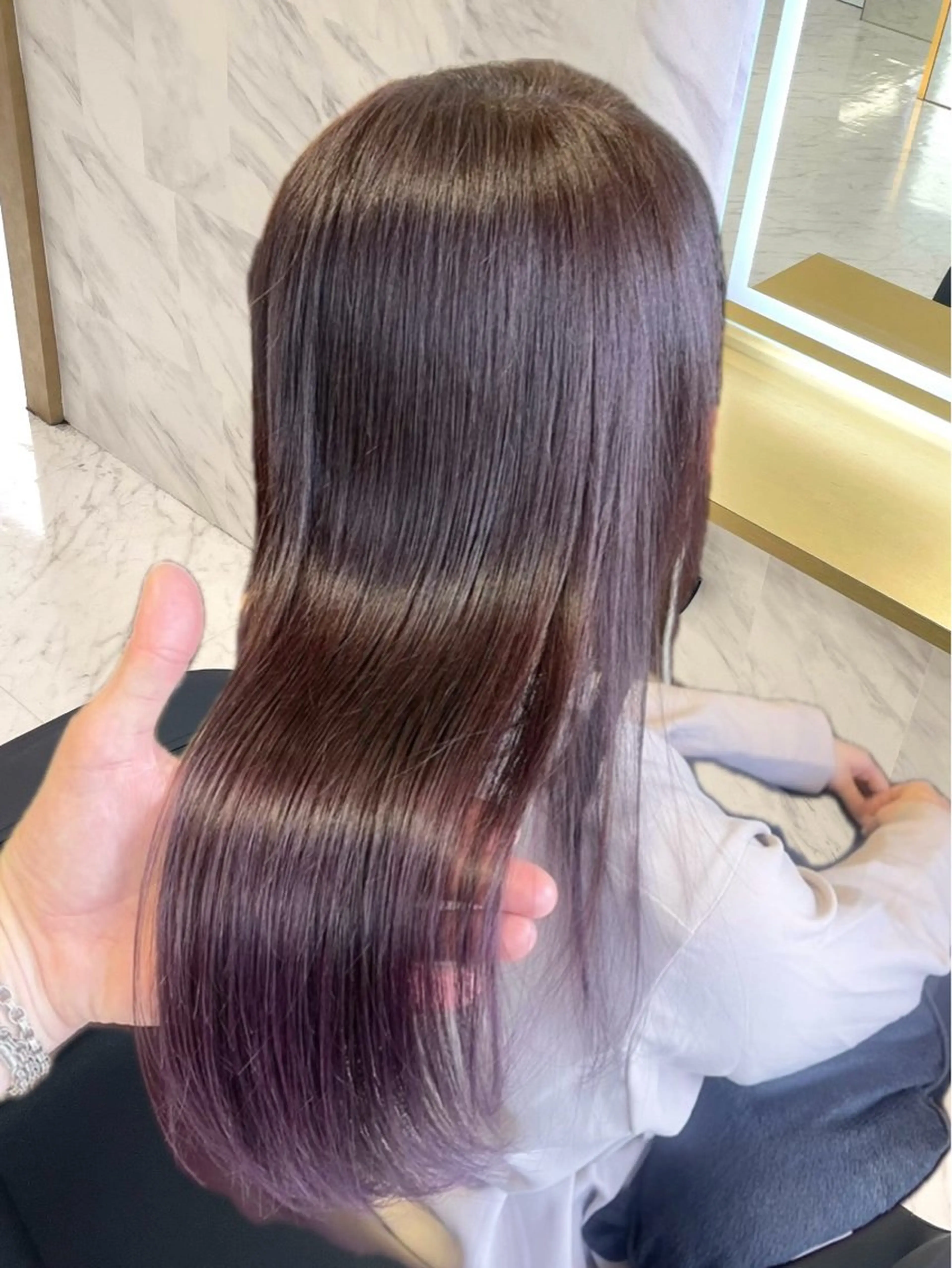 ワンカラー🍒🫐の写真