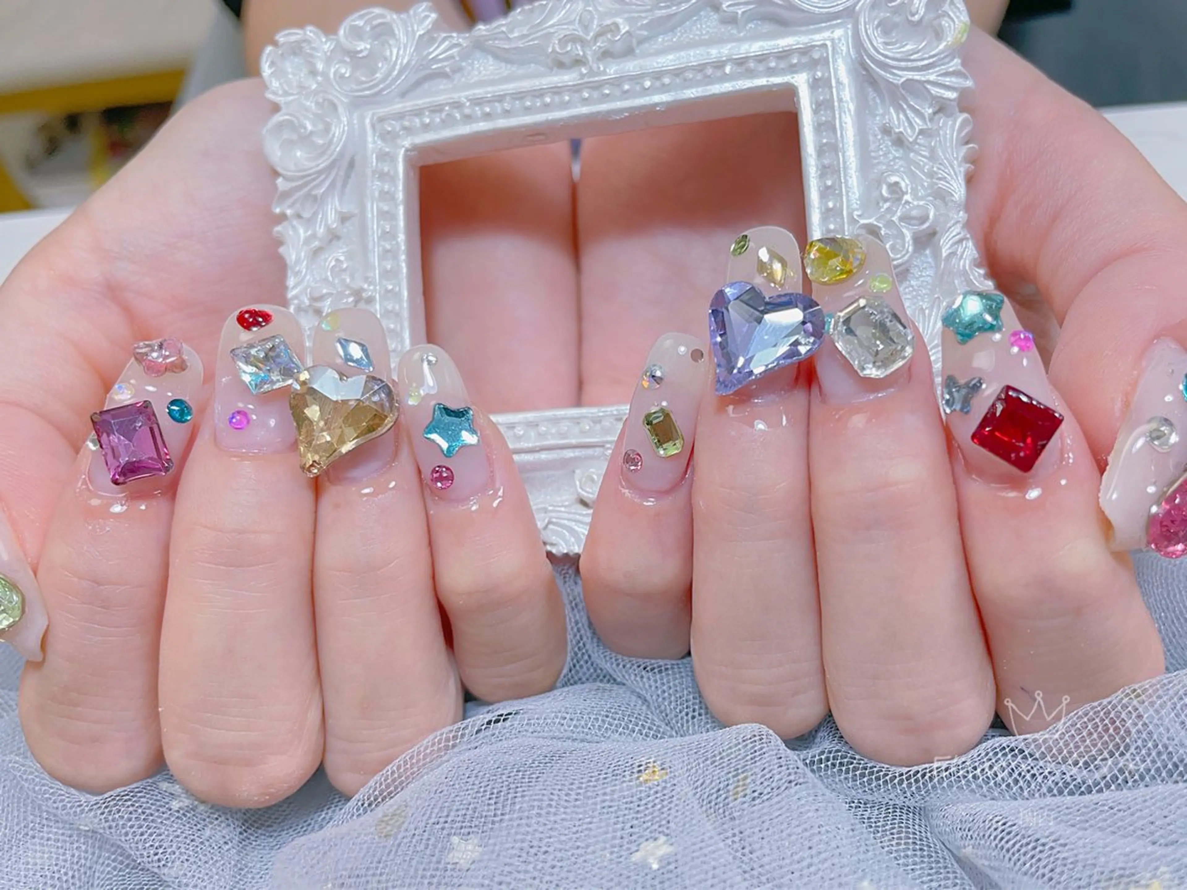 ネイル ハンドネイル ネイルサロンエクラ 🫧Shizukaのネイルデザイン