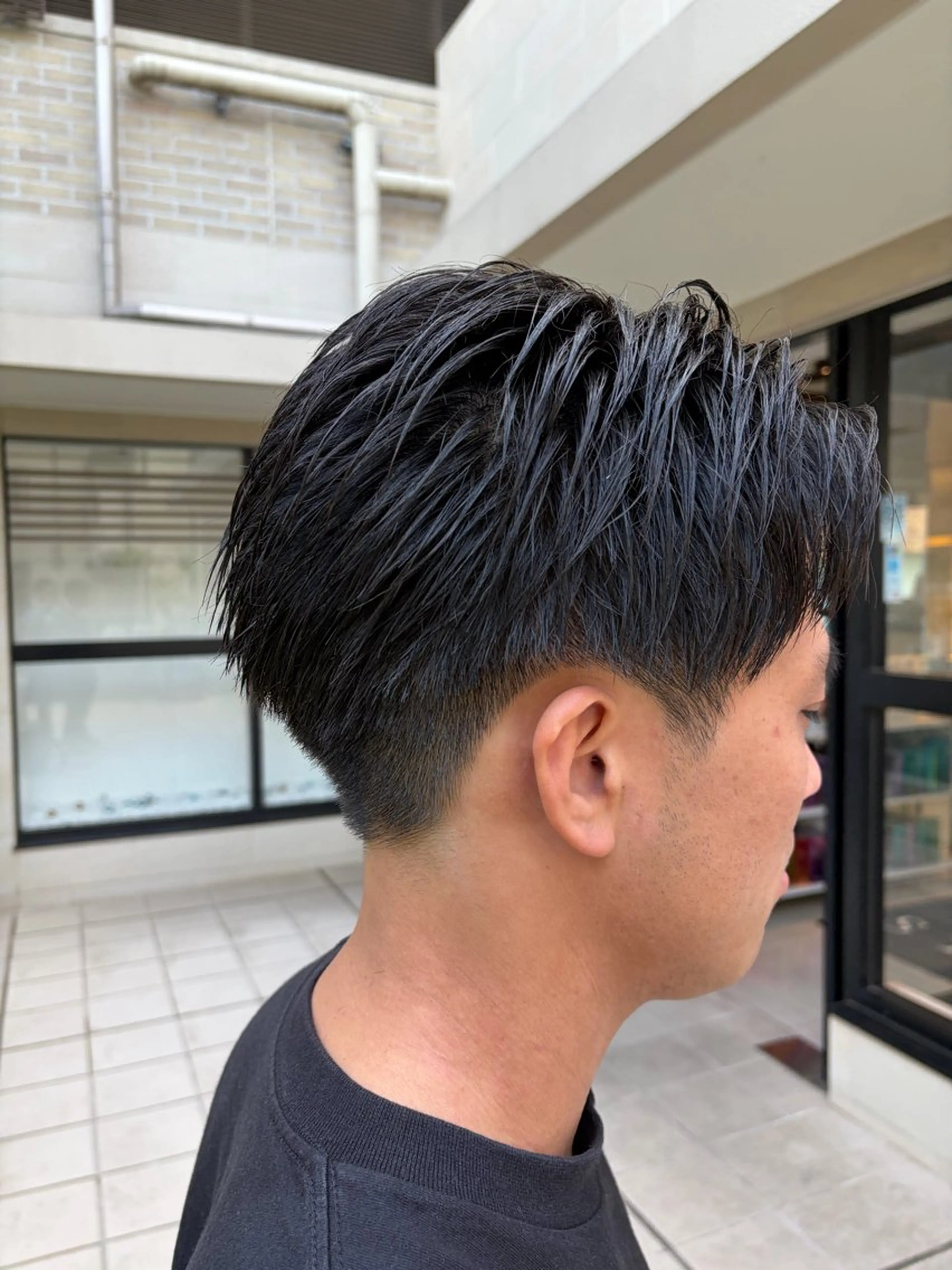 ショート メンズ メンズヘア東城 利貴のヘアスタイル
