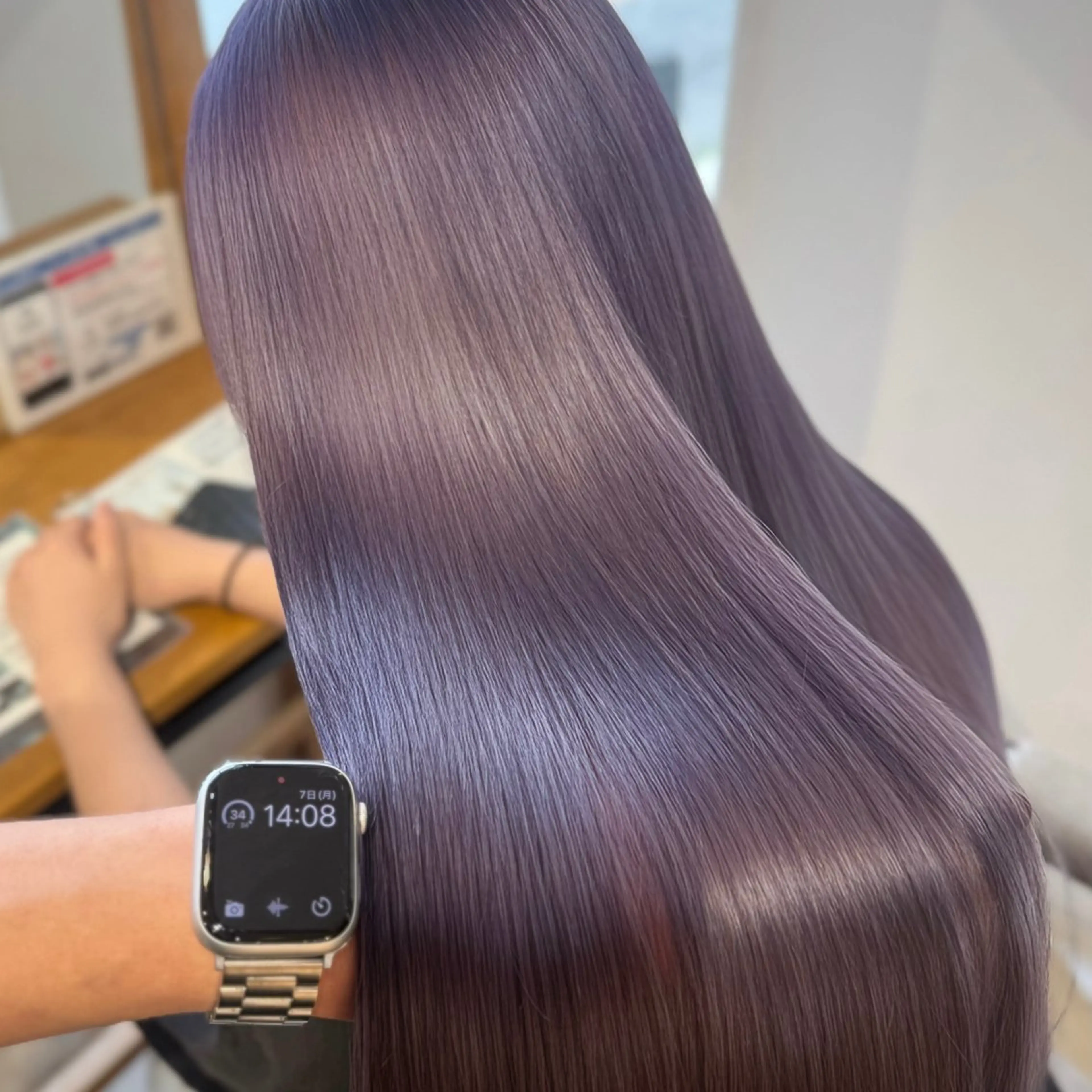 ロング ヘアカラー 倉林隆一/艶髪🌸 透明感/髪質改善のヘアスタイル