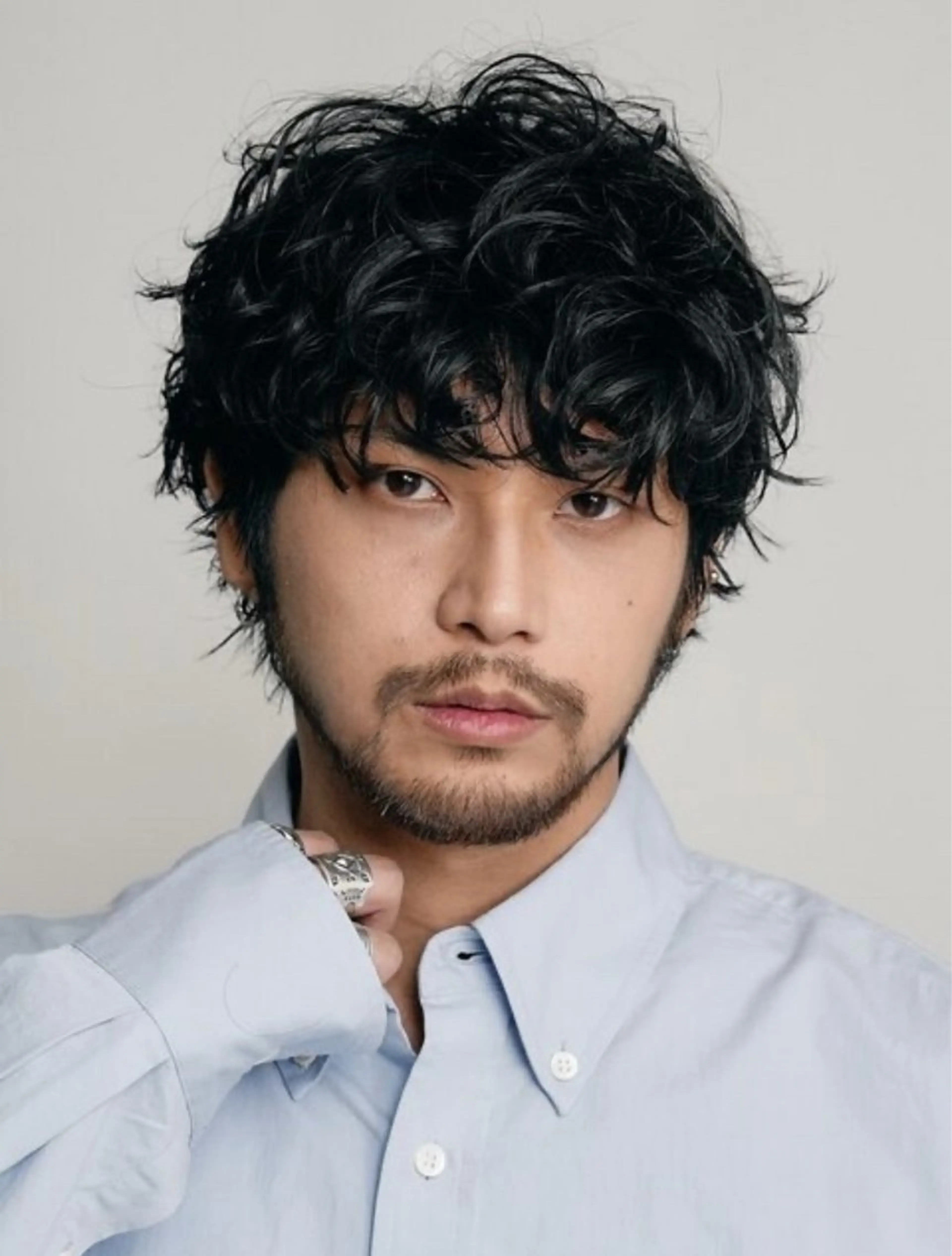 パーマ メンズ メンズパーマ ストレートパーマ カット パーマ 🎀メンズパーマ☆ 艶カラー☆Syuriのヘアスタイル