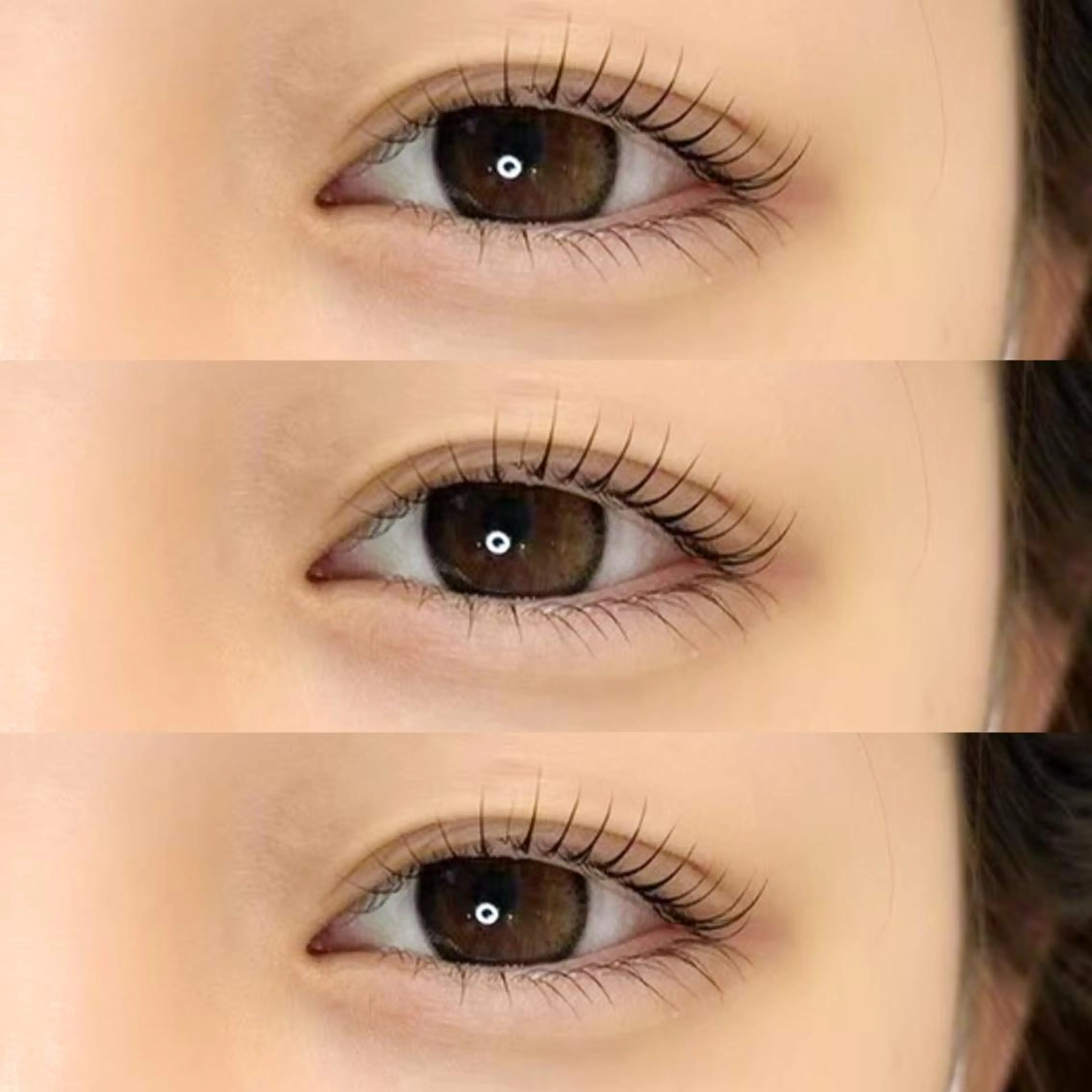 マツエク・マツパ ナチュラル パリジェンヌラッシュリフト まつげパーマ 下まつげエクステ マツパ 鈴木 碧衣のマツエク・マツパデザイン