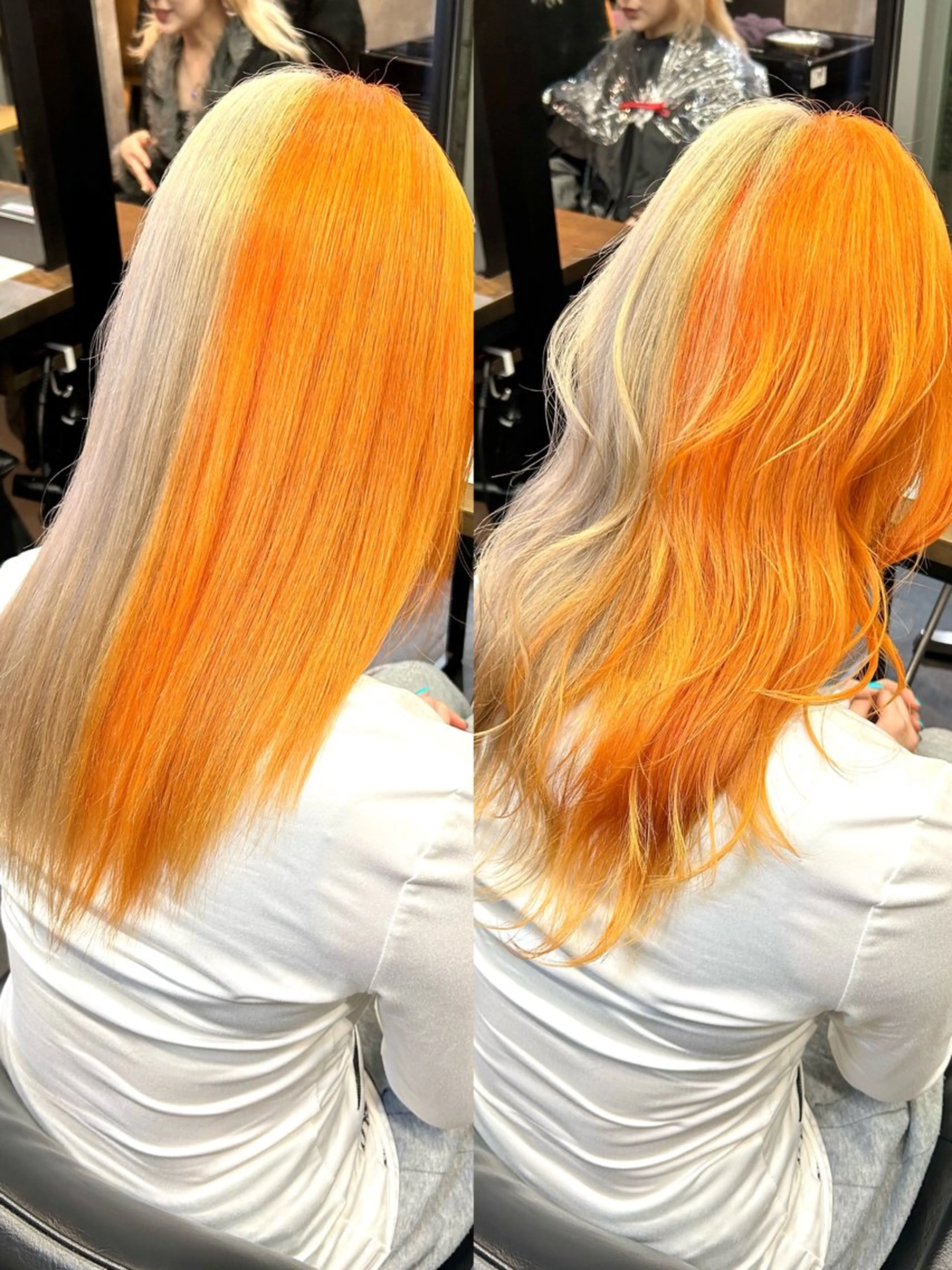 セミロング ヘアカラー トリートメント 鈴木 華奈のヘアスタイル