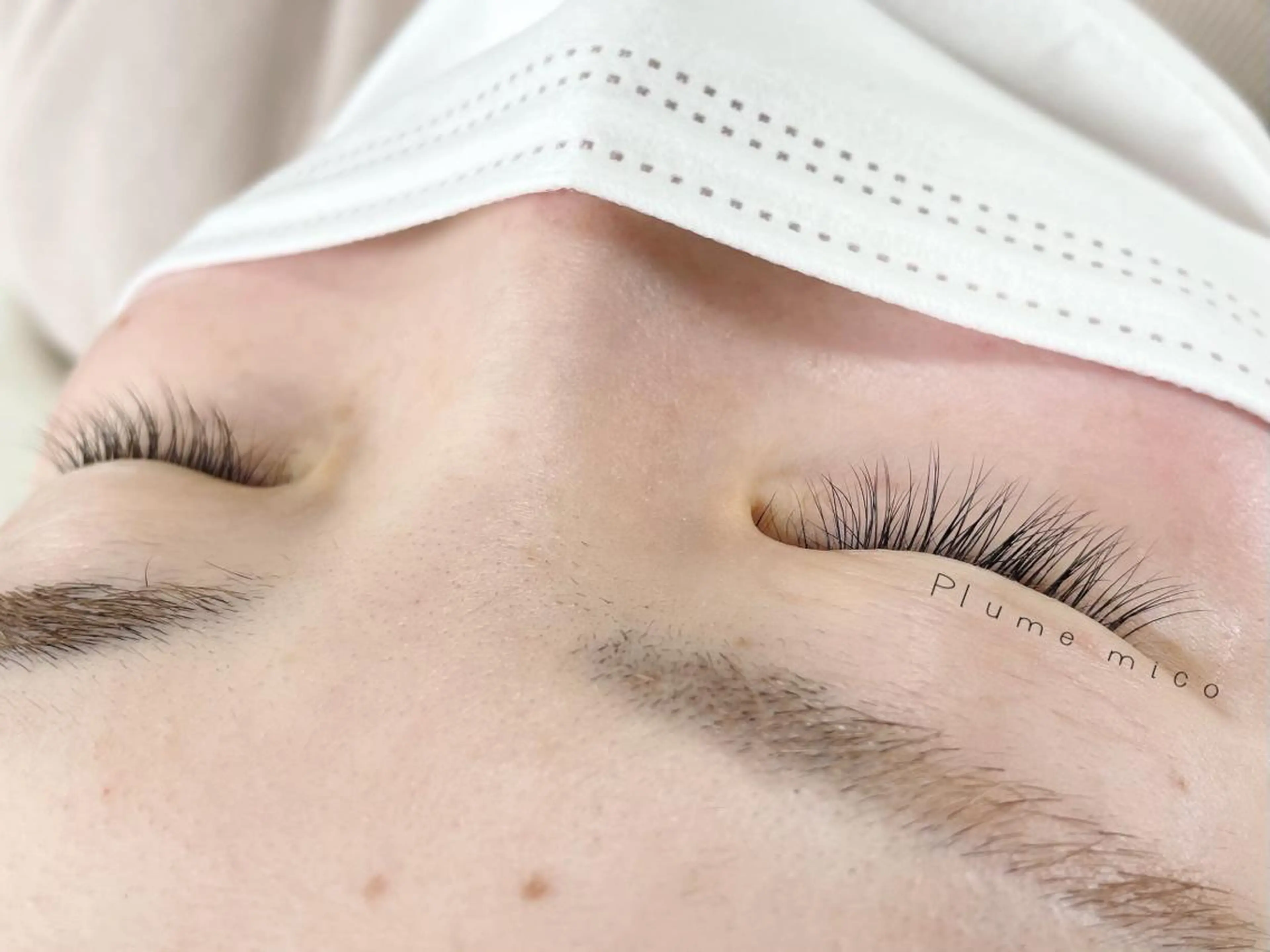 マツエク・マツパ Jカール マツエク Plume micoのマツエク・マツパデザイン