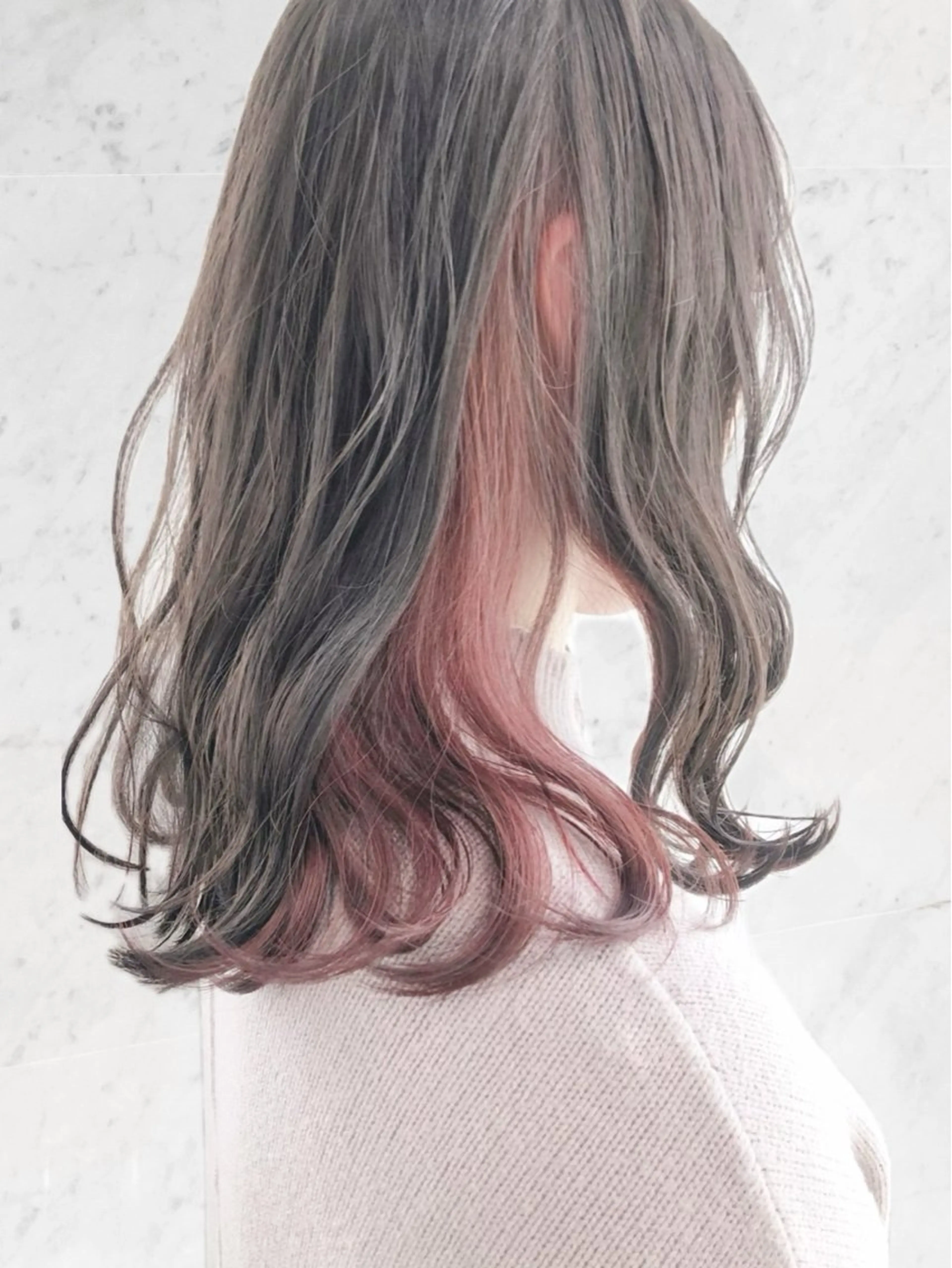 セミロング カラー インナーカラー 透明感カラー 🫰🏻💗 高橋舞のその他イメージ