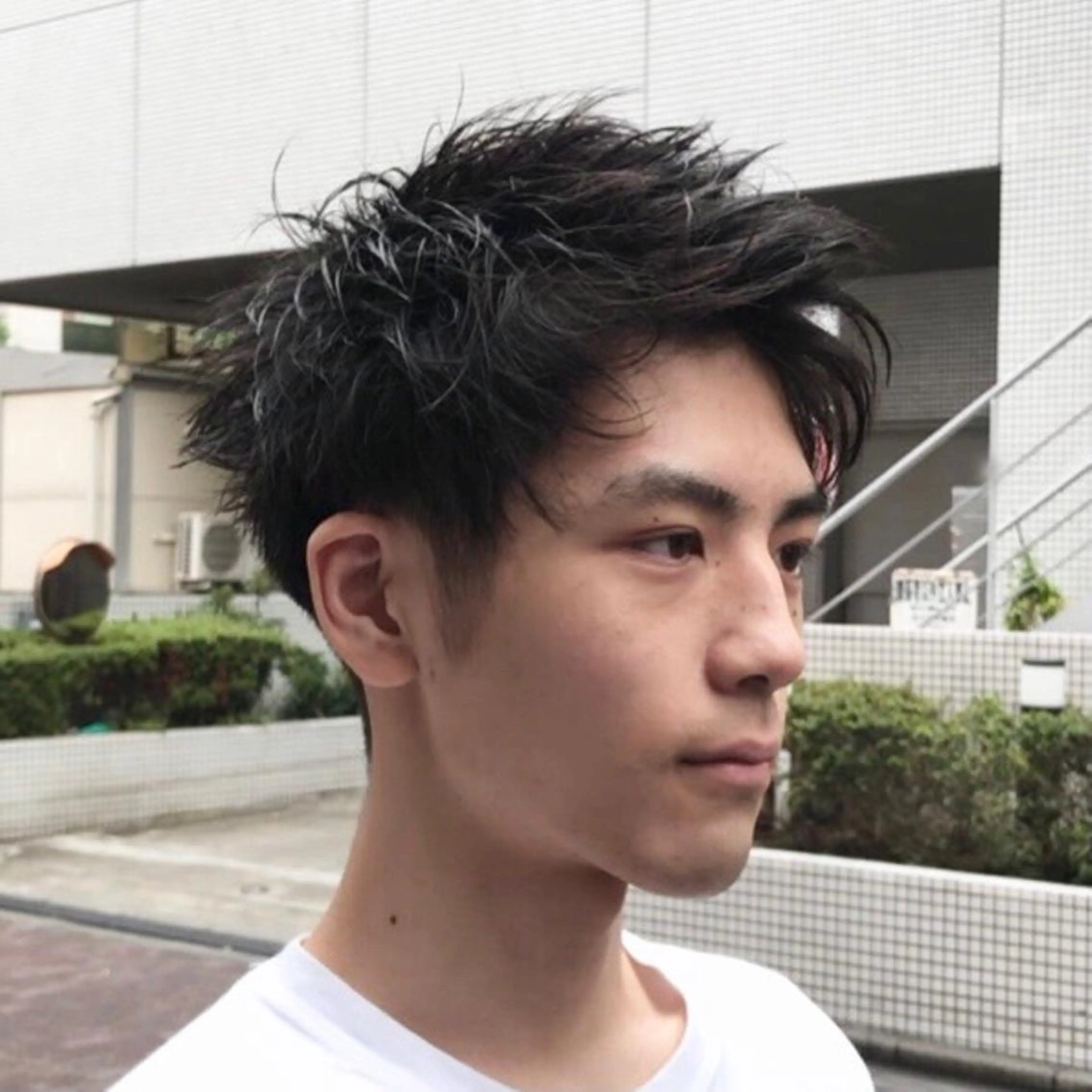 ショート メンズ ヒロ銀座 渡辺 紗菜のヘアスタイル