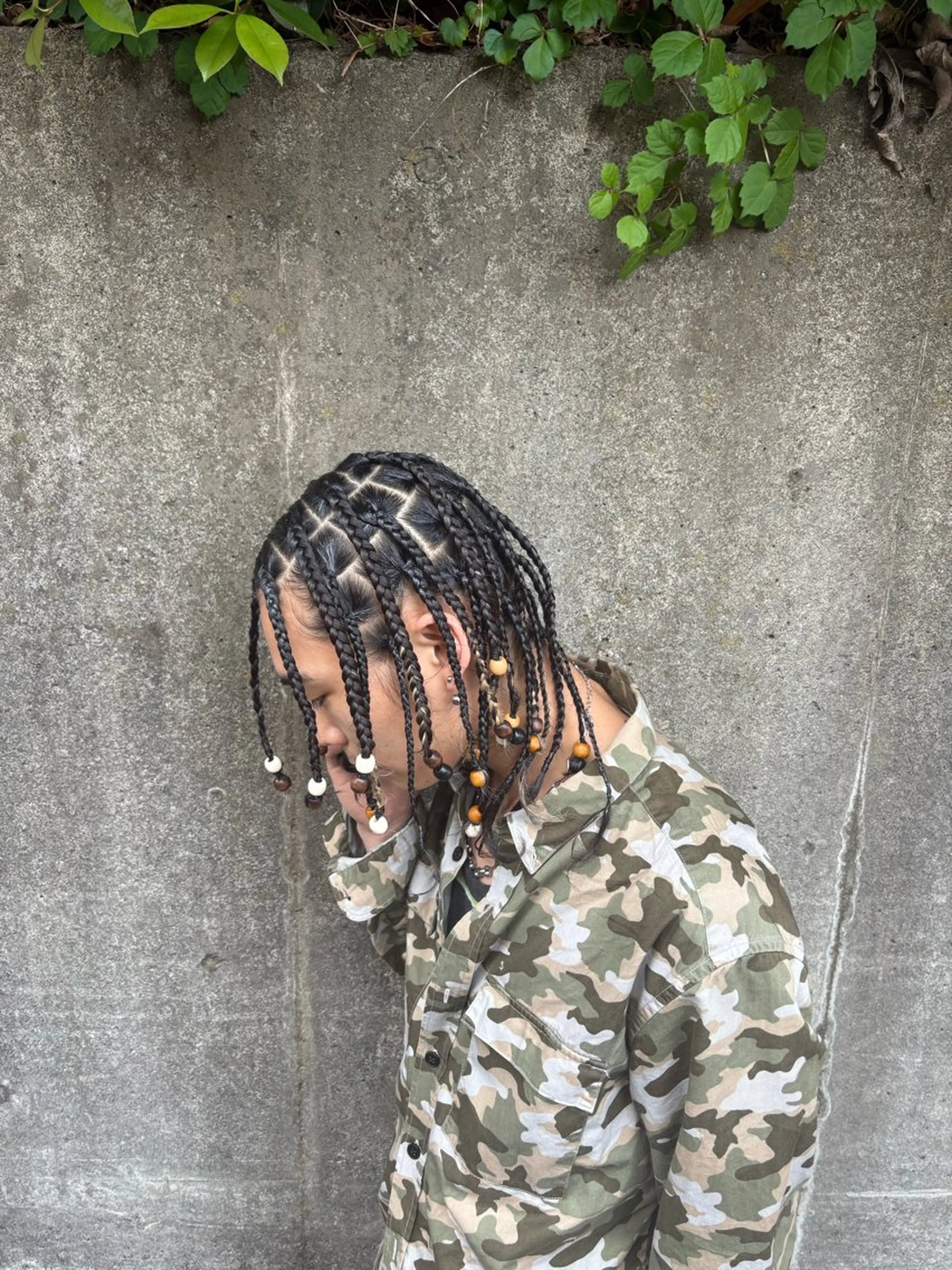 メンズ コーンロウ/ ブレイズ　大田竜也のヘアスタイル