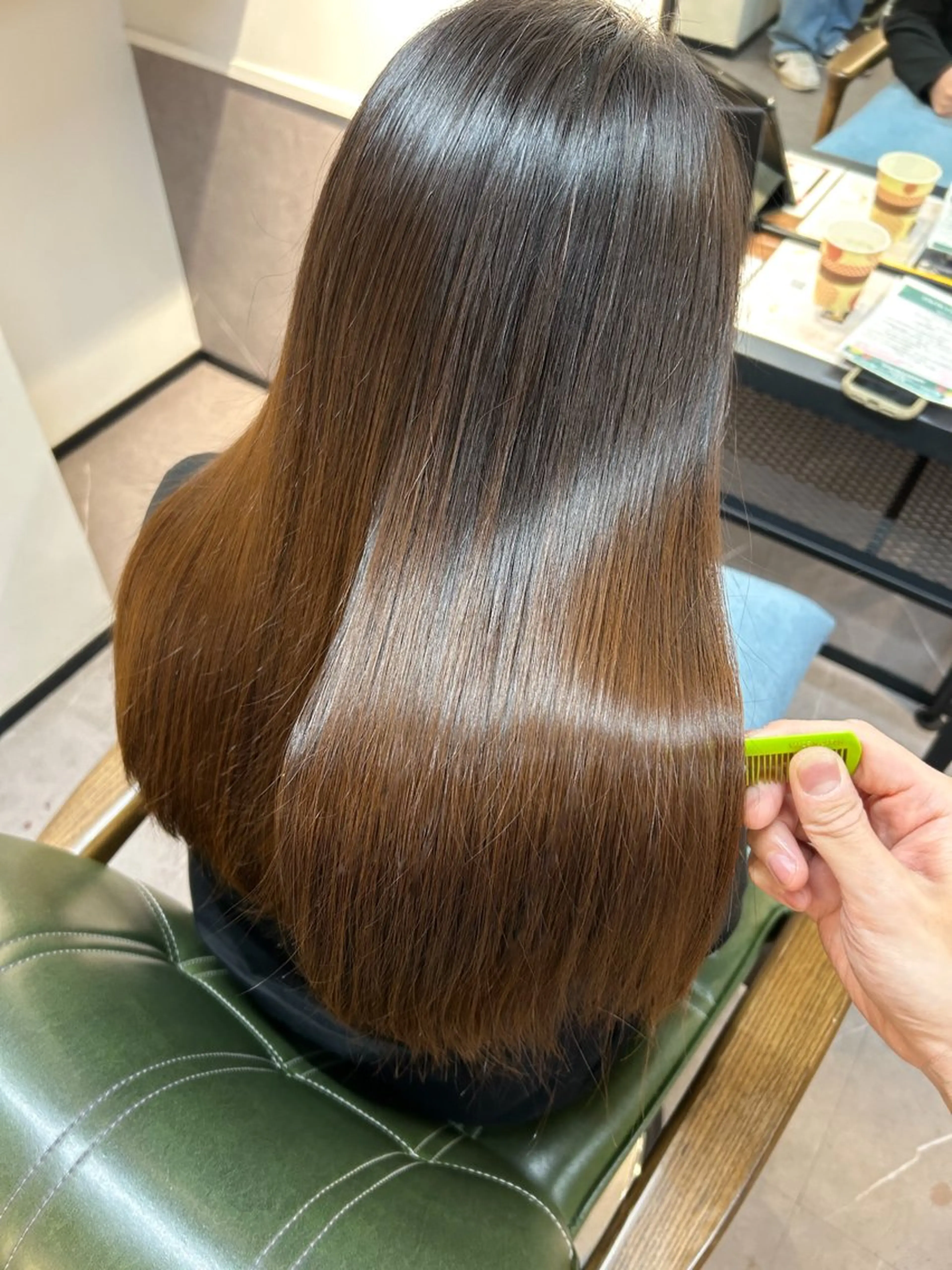 【美髪】縮毛矯正✨【本物の縮毛矯正】の写真