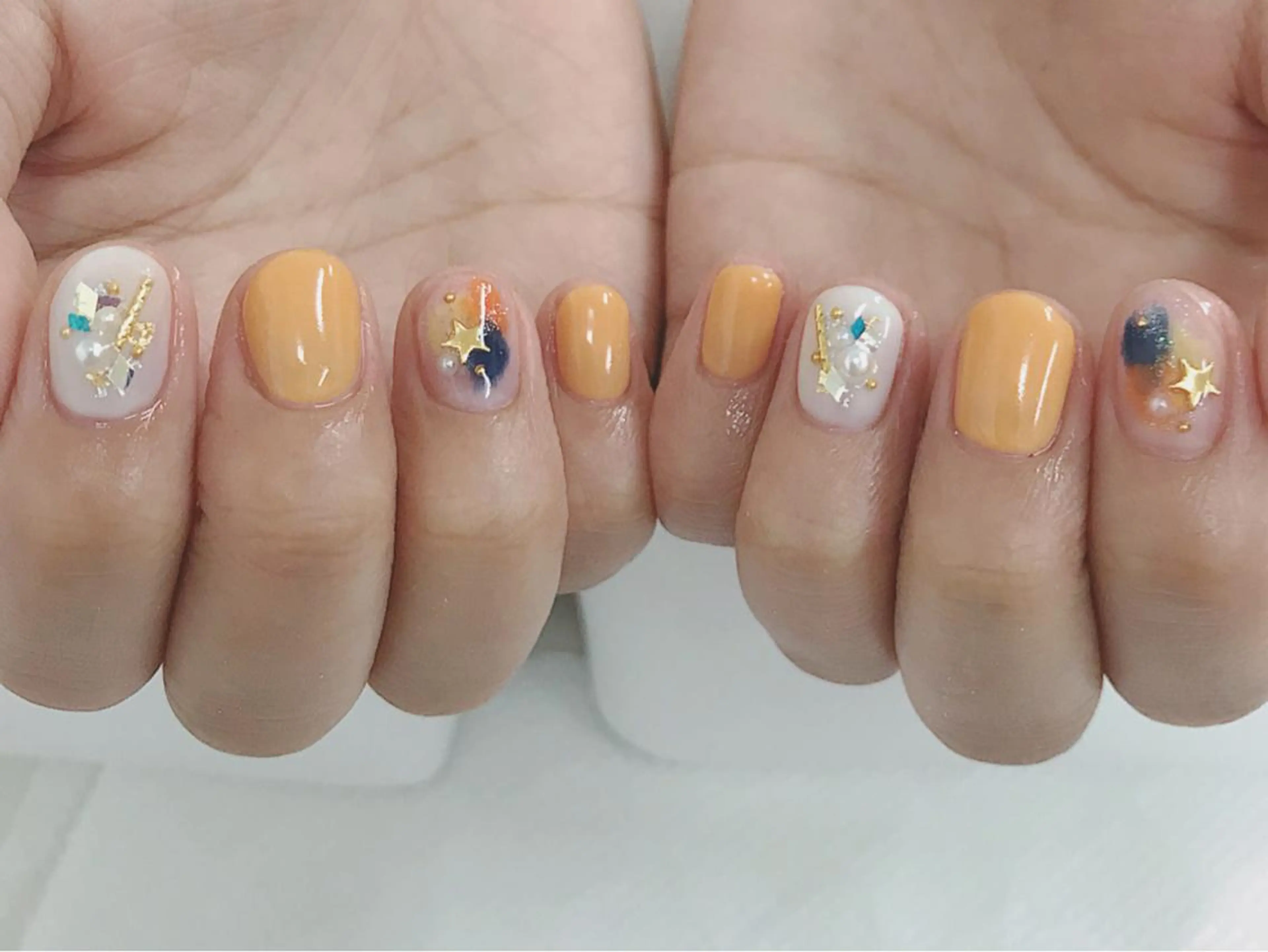 ネイル ハンドネイル フットネイル 関目nail ★HeaRichのネイルデザイン