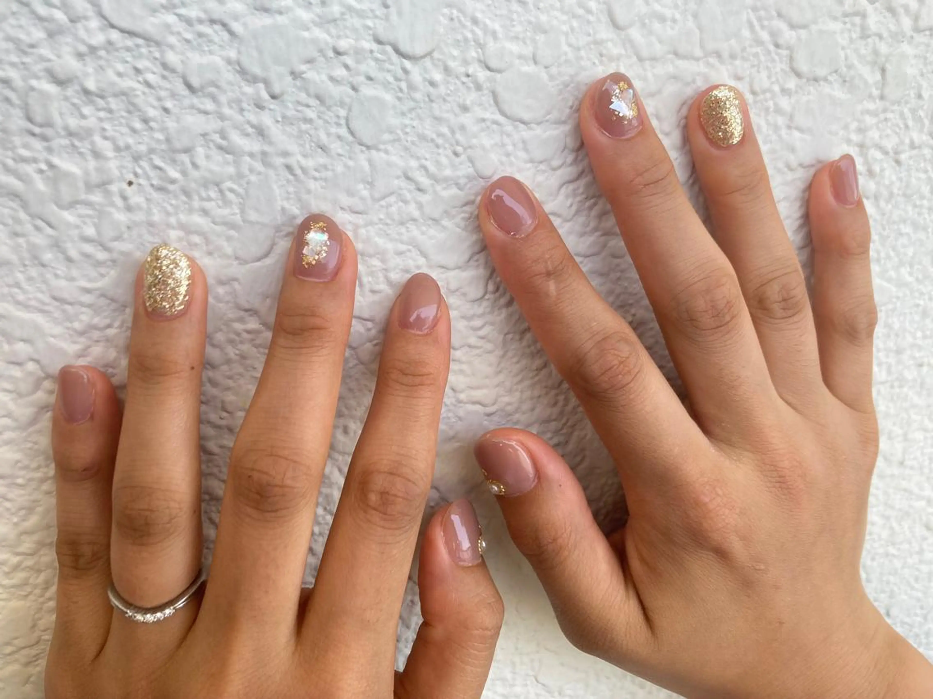 ショート ネイル ハンドネイル ✴︎ Delightのネイルデザイン